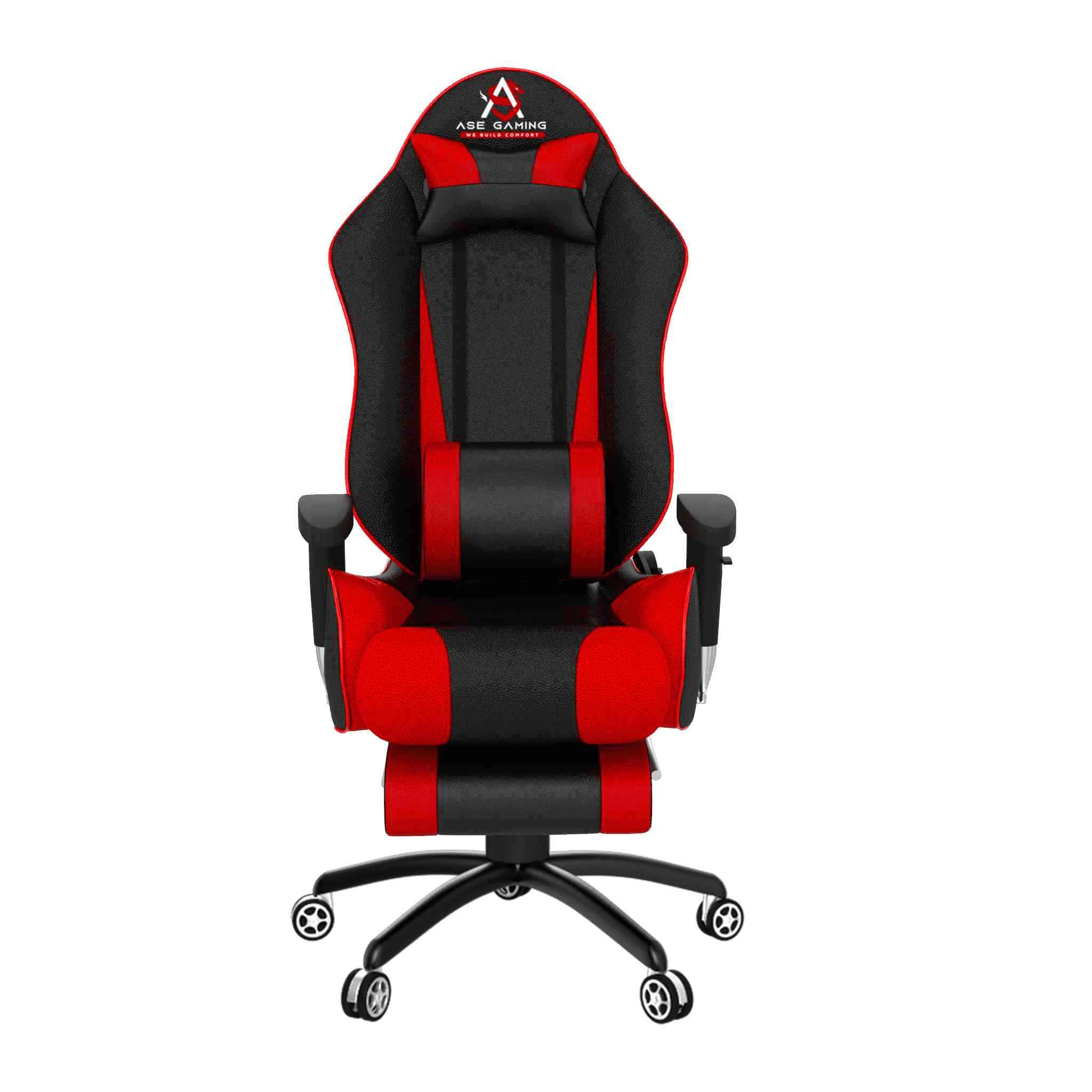 ASE Gaming Gold Series Gaming Chair with 180 Degree Recline (Grey & Black)