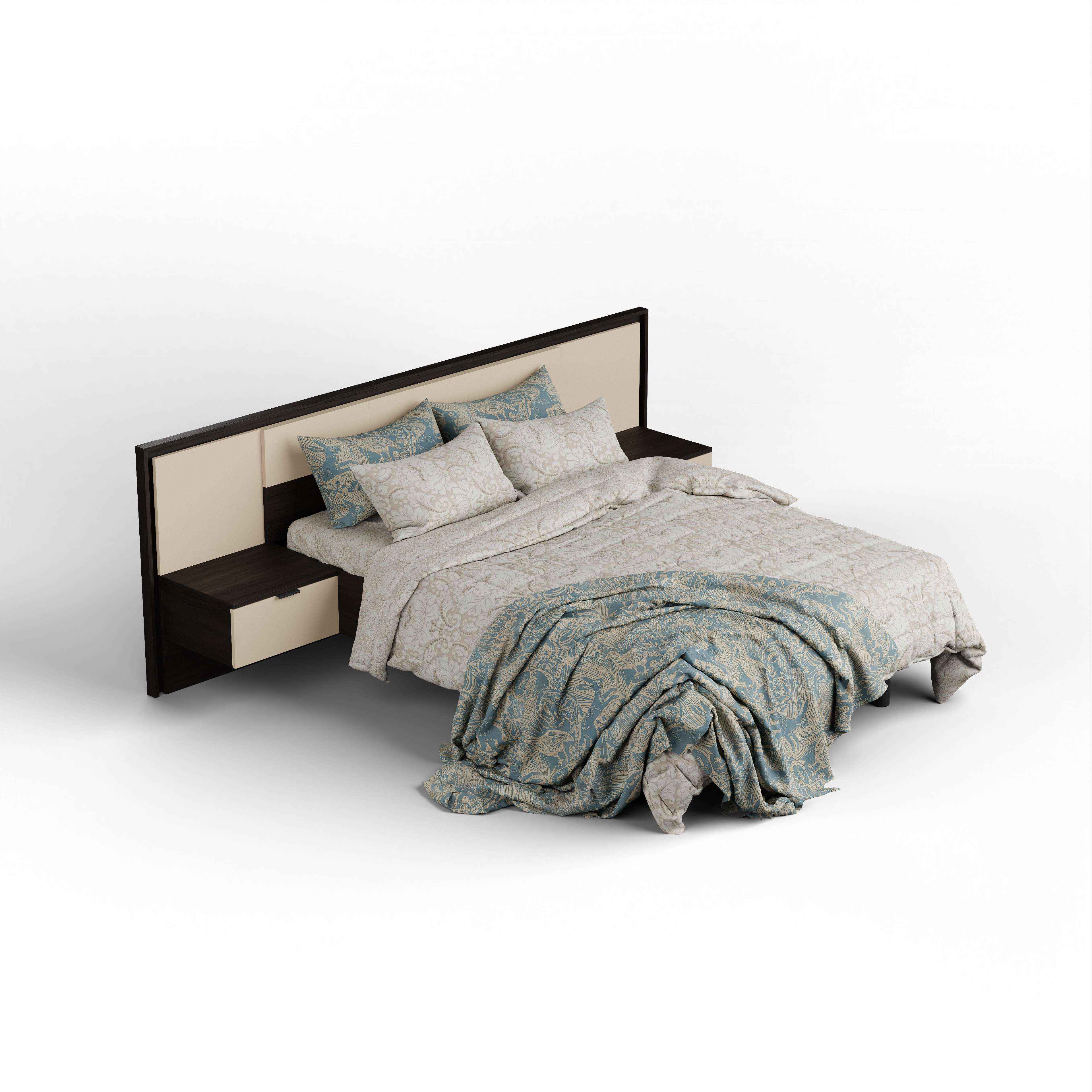 Miho Brenton Queen Size Bed