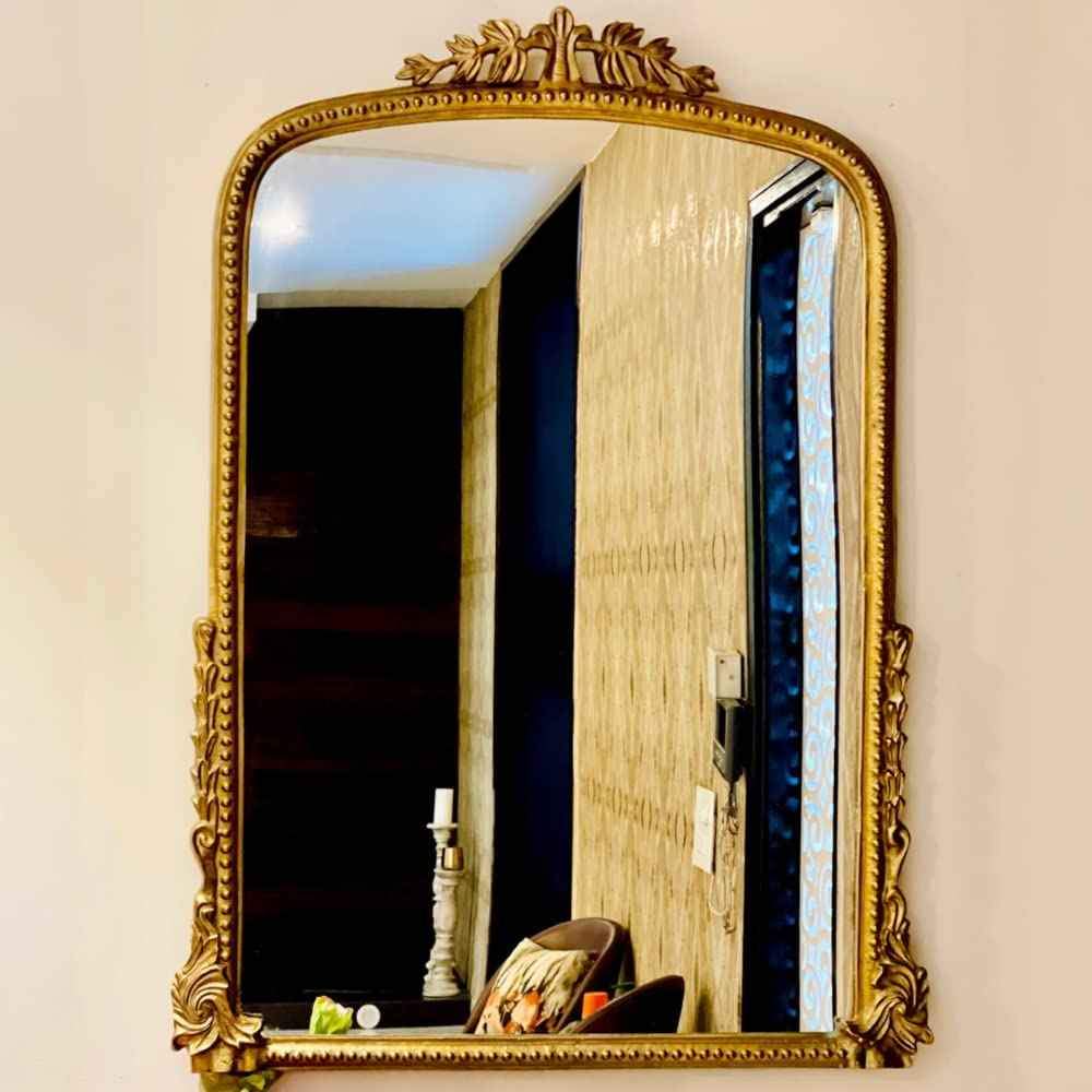 Rose Gold Round Mirror- 16 inch