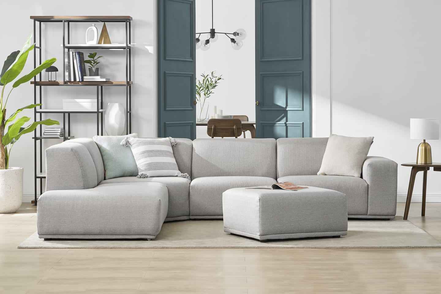 Todd Extended Sectional Chaise Sofa