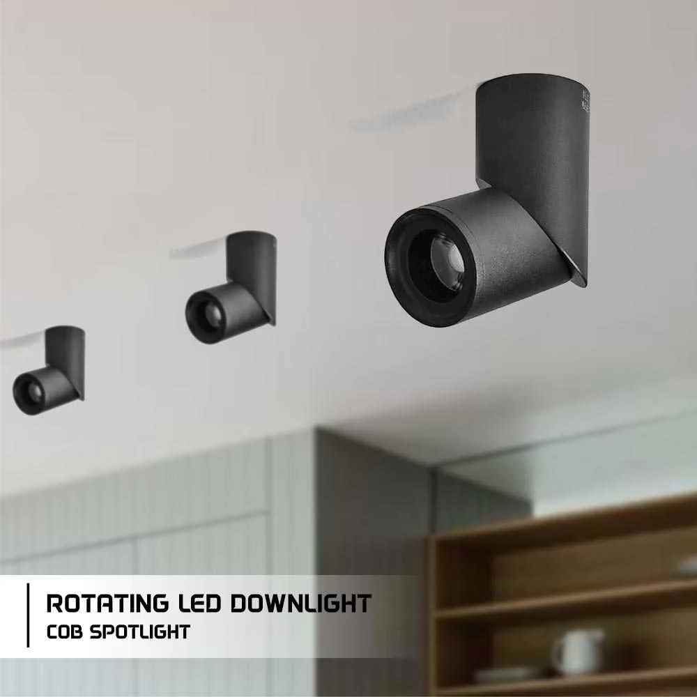 Rotating LED Downlight COB Light