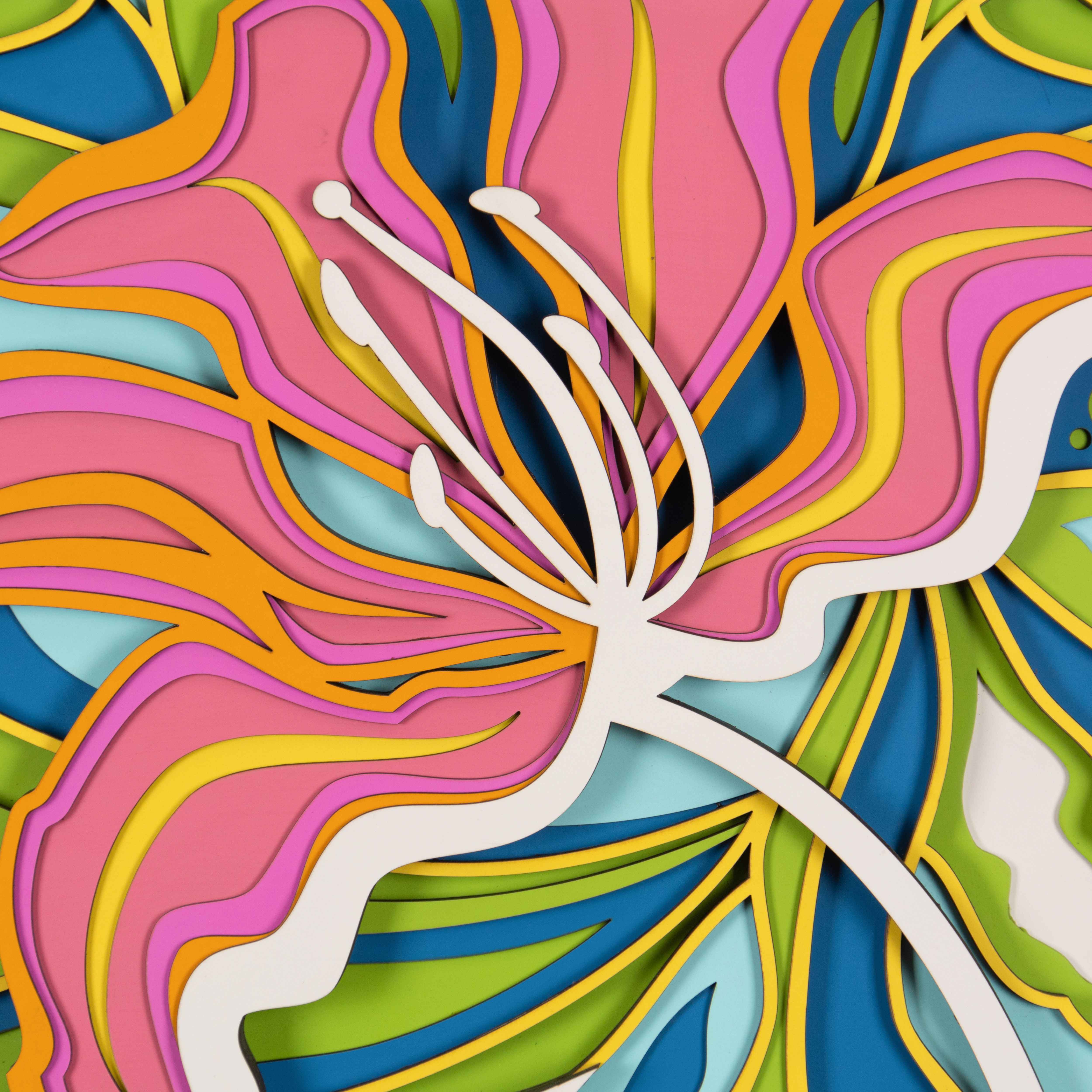 Exotic Floral Multi Layer Mandala