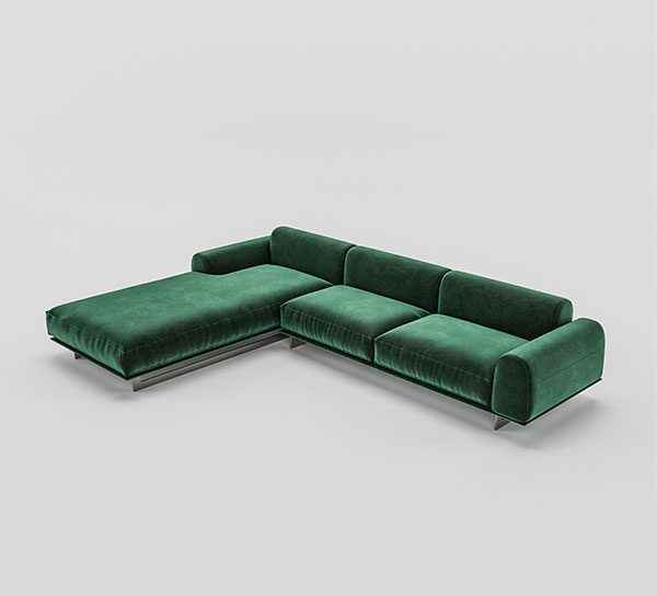 ASLE UPHOLSTERED BENCH