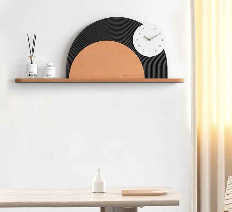 Aesthetic Copper Wall Clock