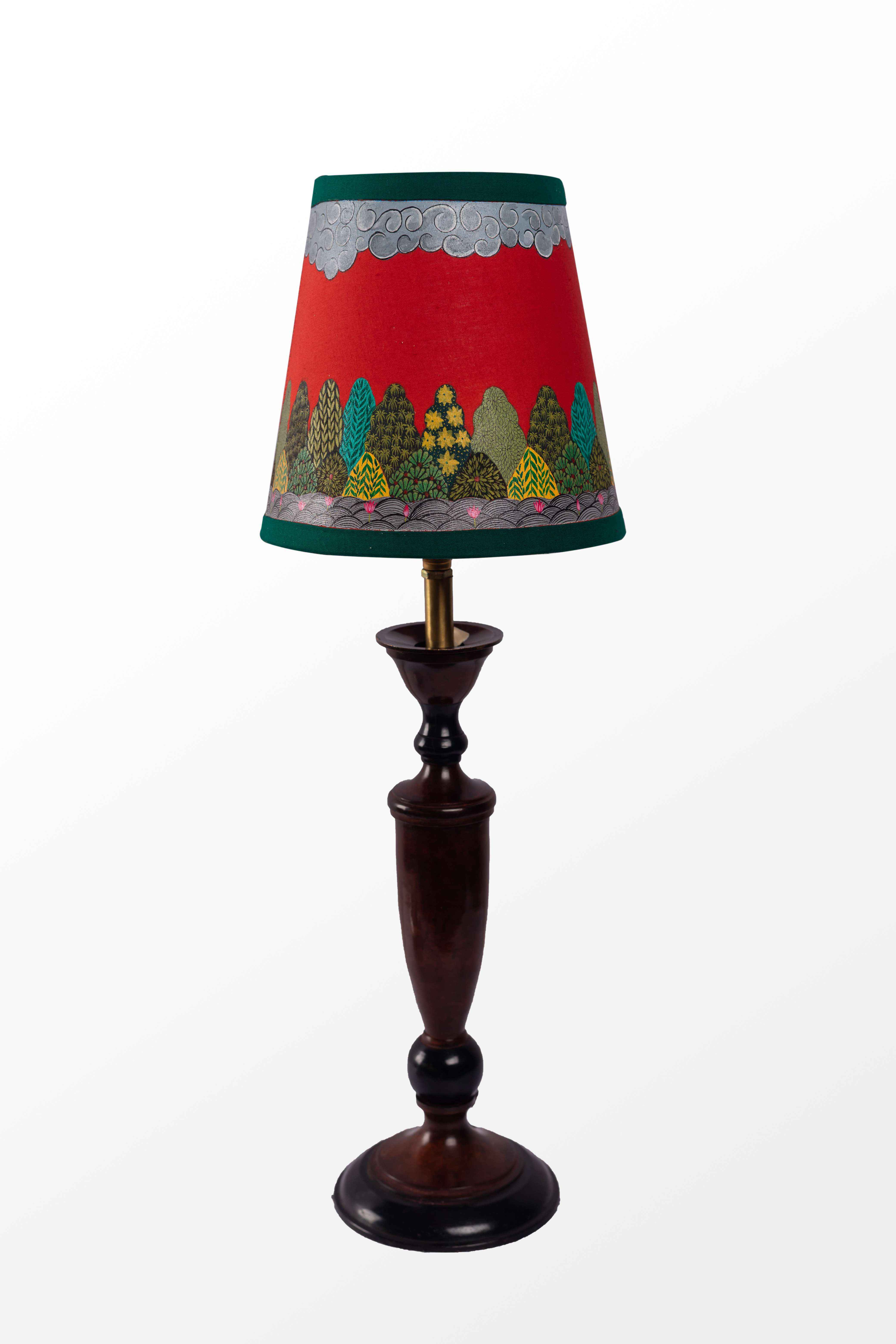 Table Lampshades With Handpainted Artwork 15