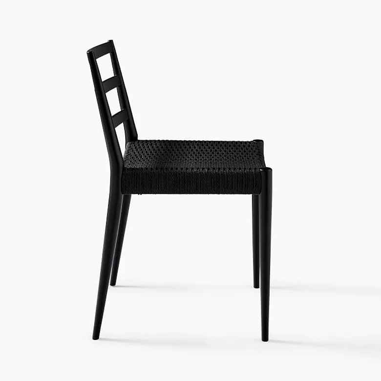 Holand Solid Wood Dinning Chair Black