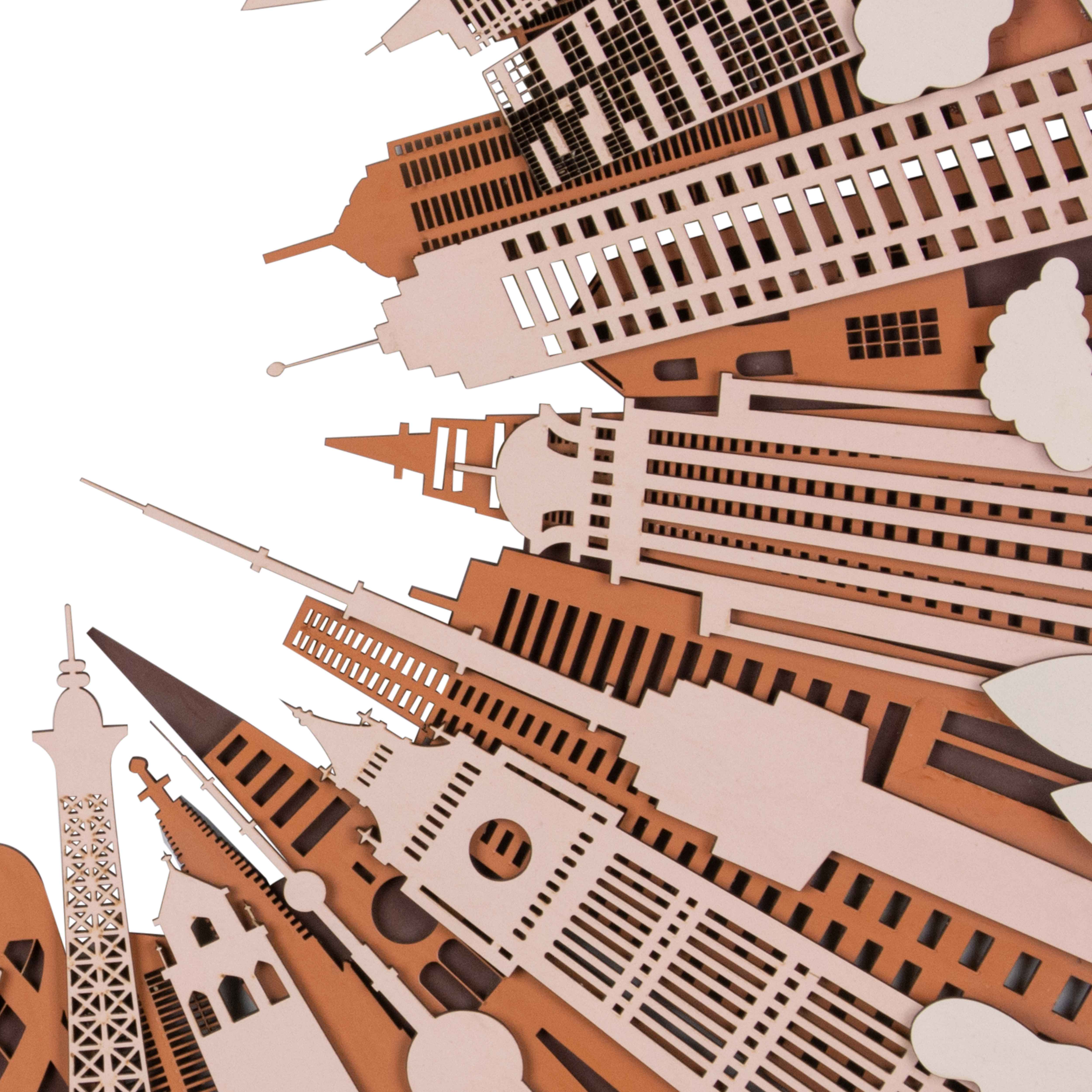 Colorful Princess Face Multi Layer Mandala