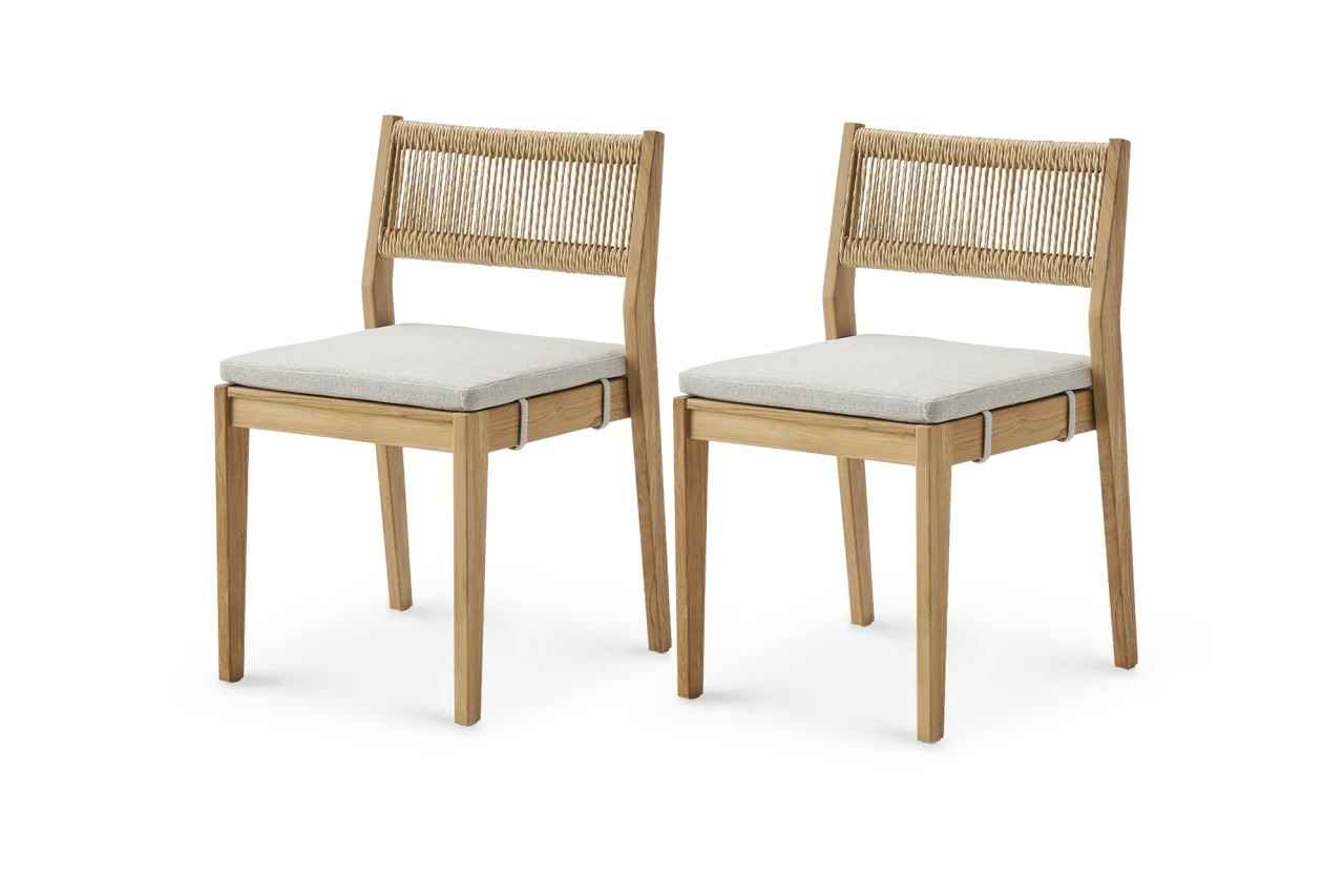 Rio Teak Dining Chair Set