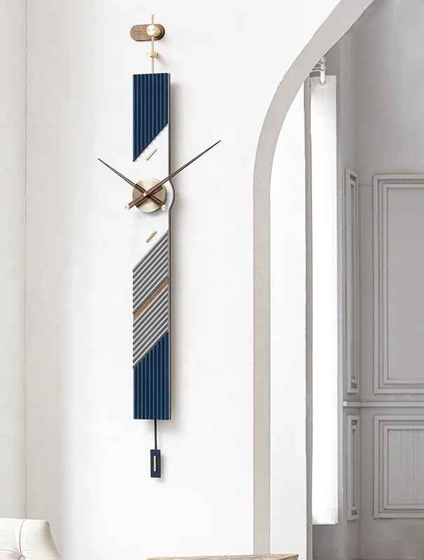 Rhythmic Beat Wall Clock Blue