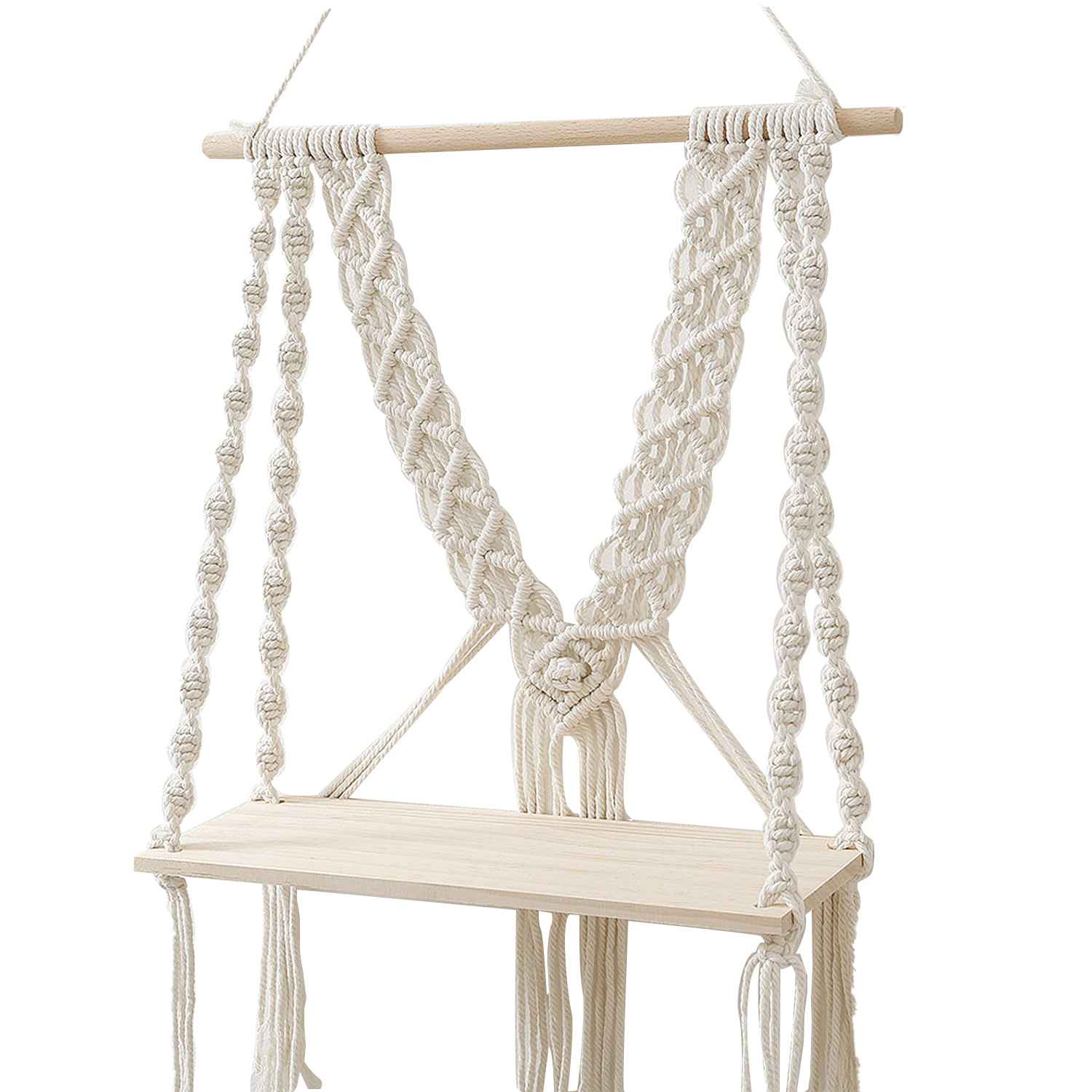 Kaahira Luxurios Fairy White Handwoven Swing in White