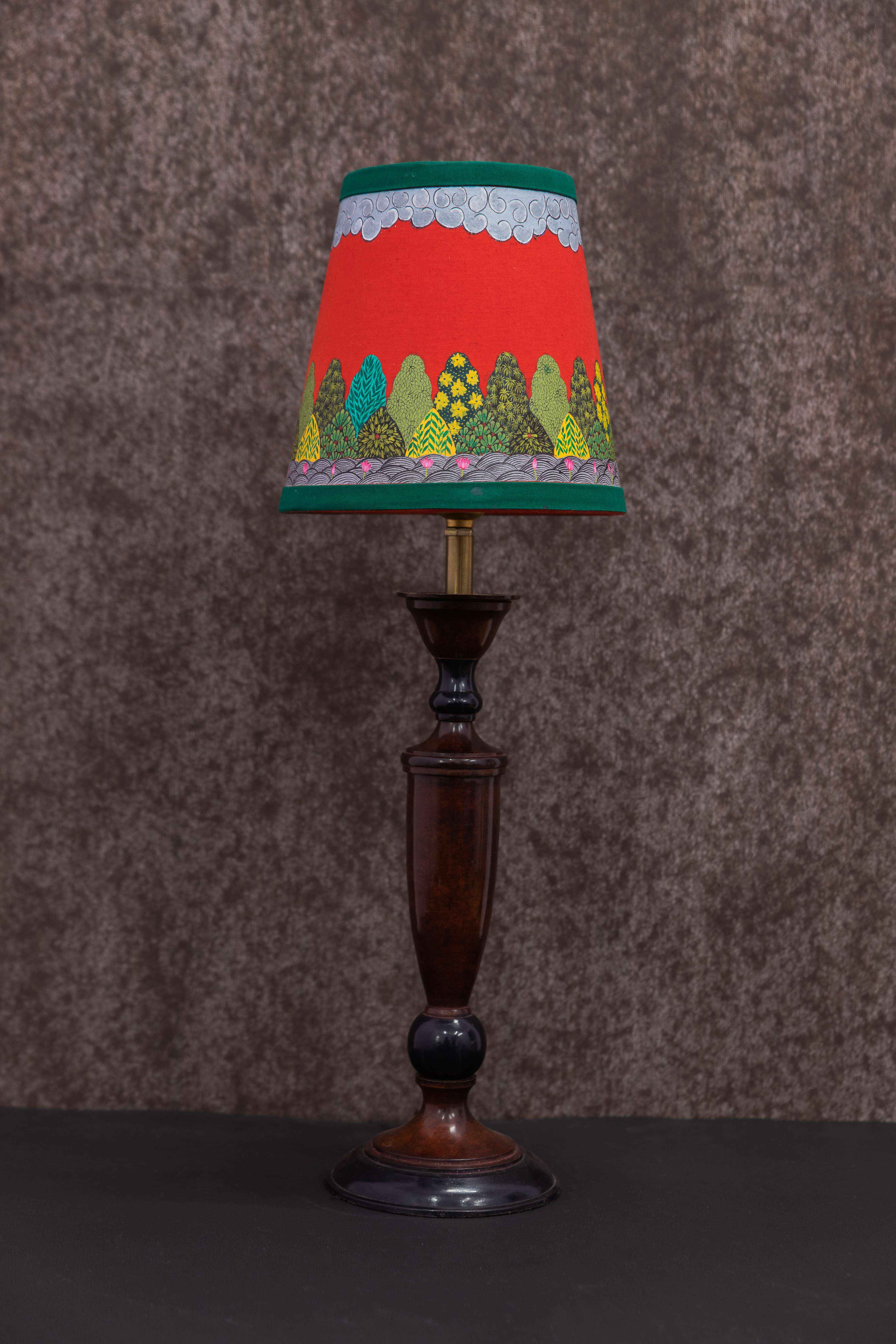 Table Lampshades With Handpainted Artwork 15