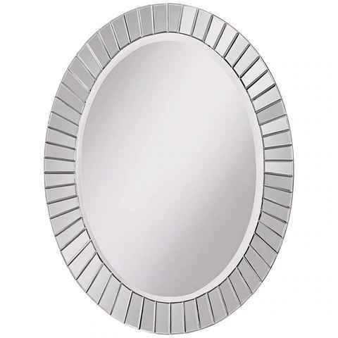 Black Oval Shape Mirror
