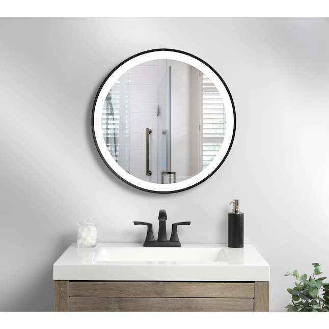 Amby One Sided Angle Bathroom Mirror
