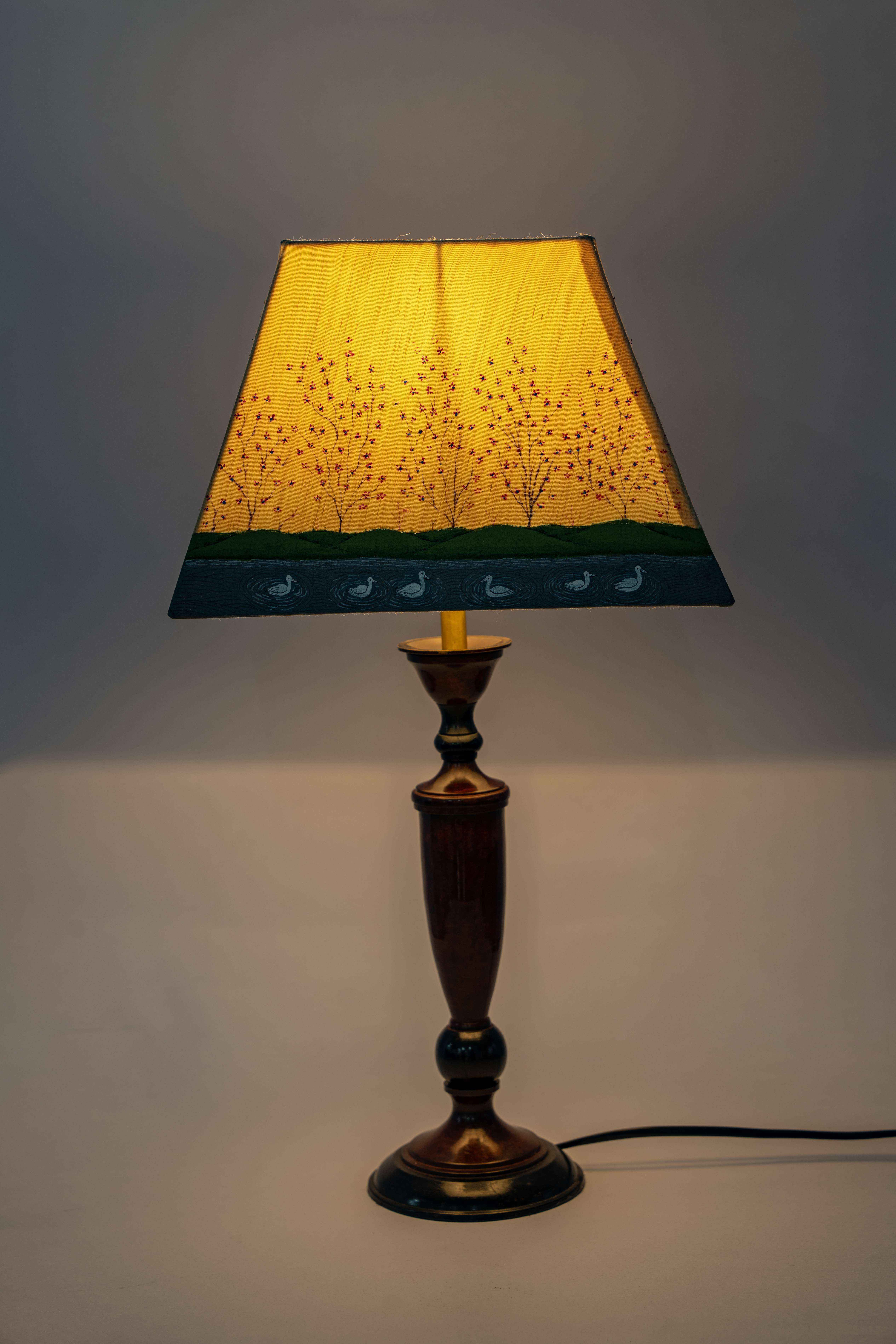 Table Lampshades With Handpainted Artwork 16