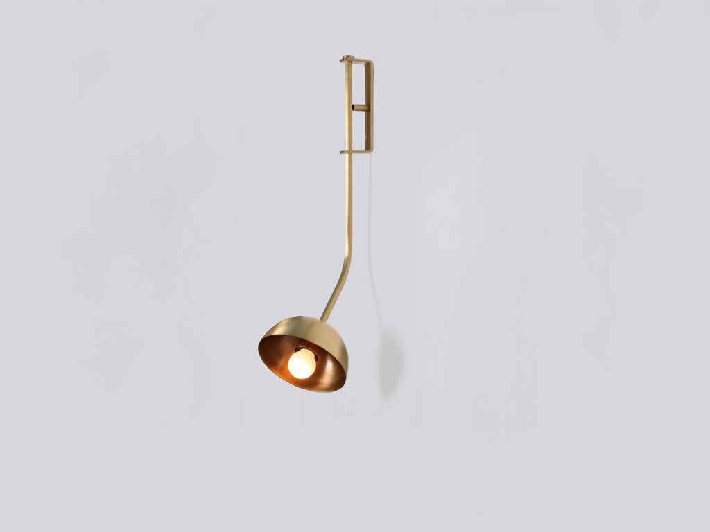 RHYTHM WALL SCONCE GLASS GLOBE