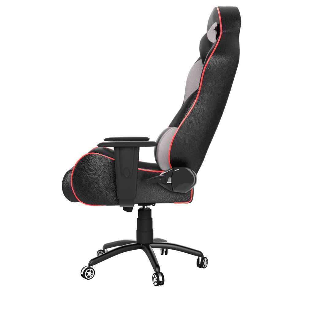 ASE Gaming Gold Series Gaming Chair with 180 Degree Recline (Red & Black)