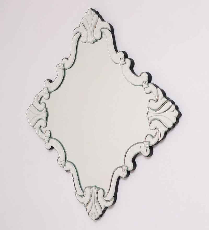 Oval Wall Cut Design Mirror