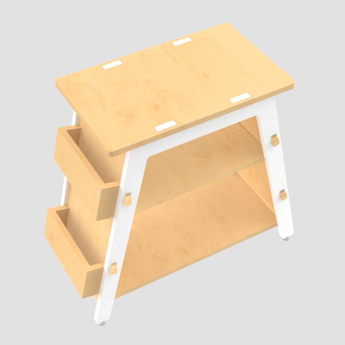 Red Pear Bookshelf 