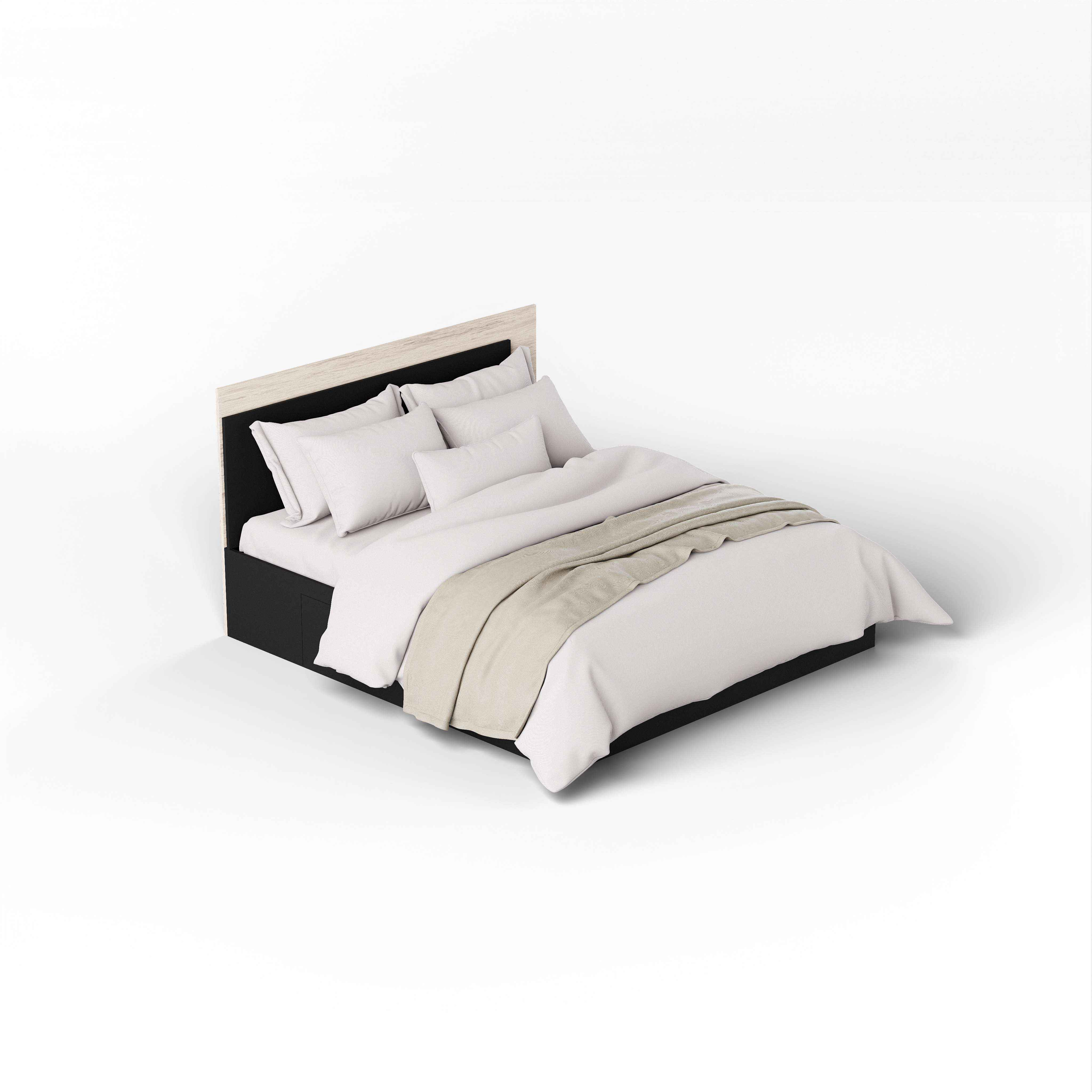 Minsan Queen Size Bed