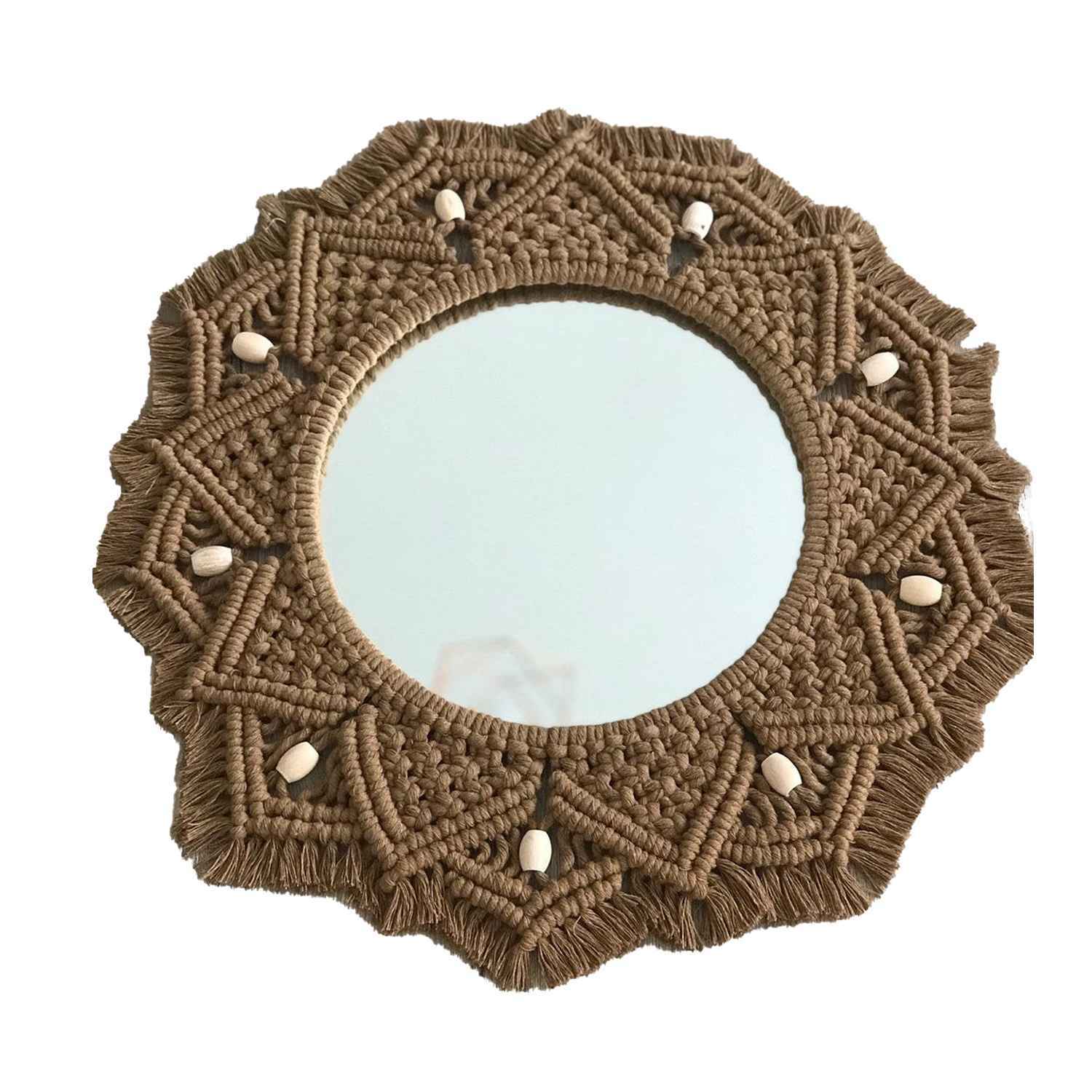 Kaahira Macrame Wall Mirror - Set of 3