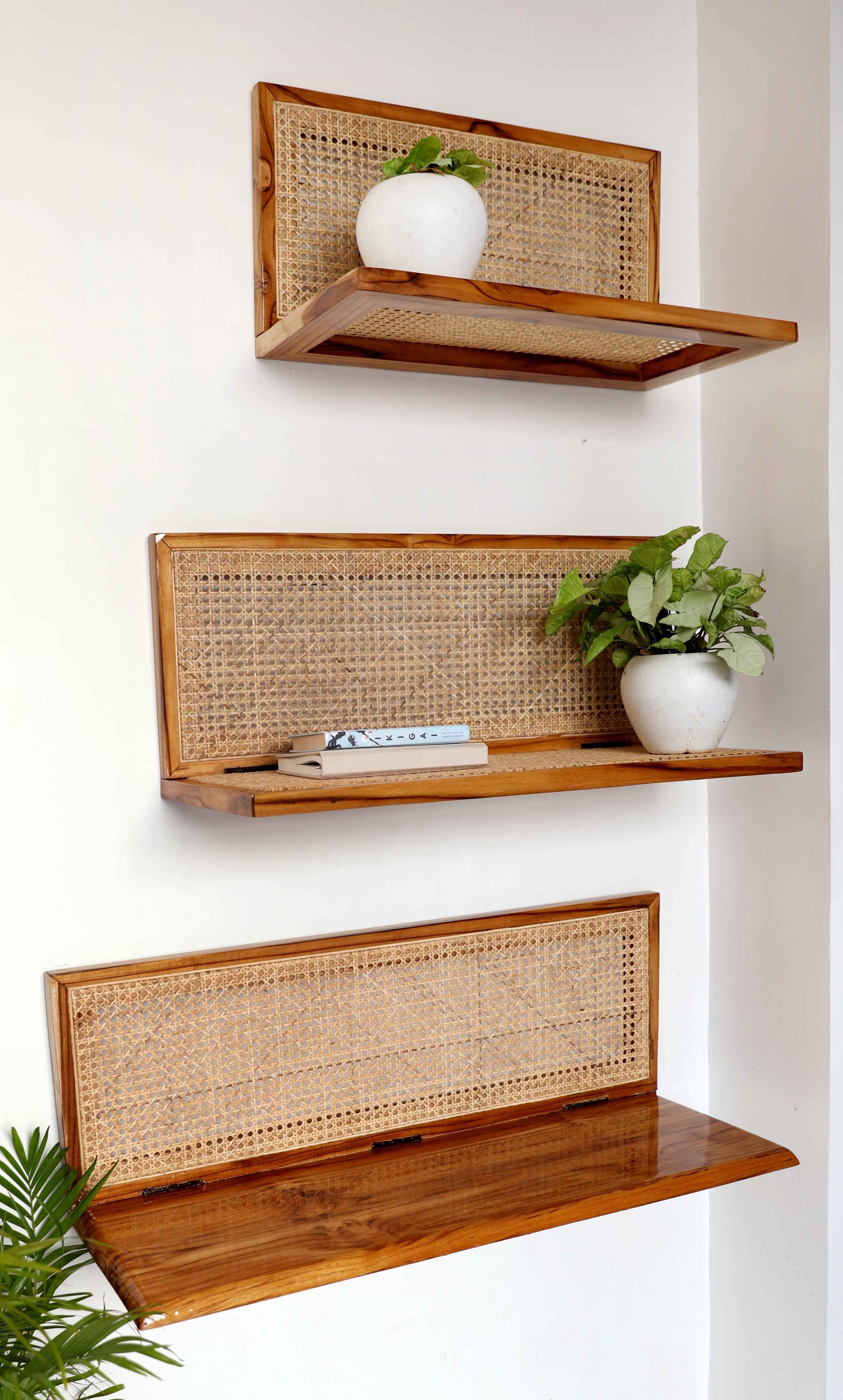 Multi utility wall shelve