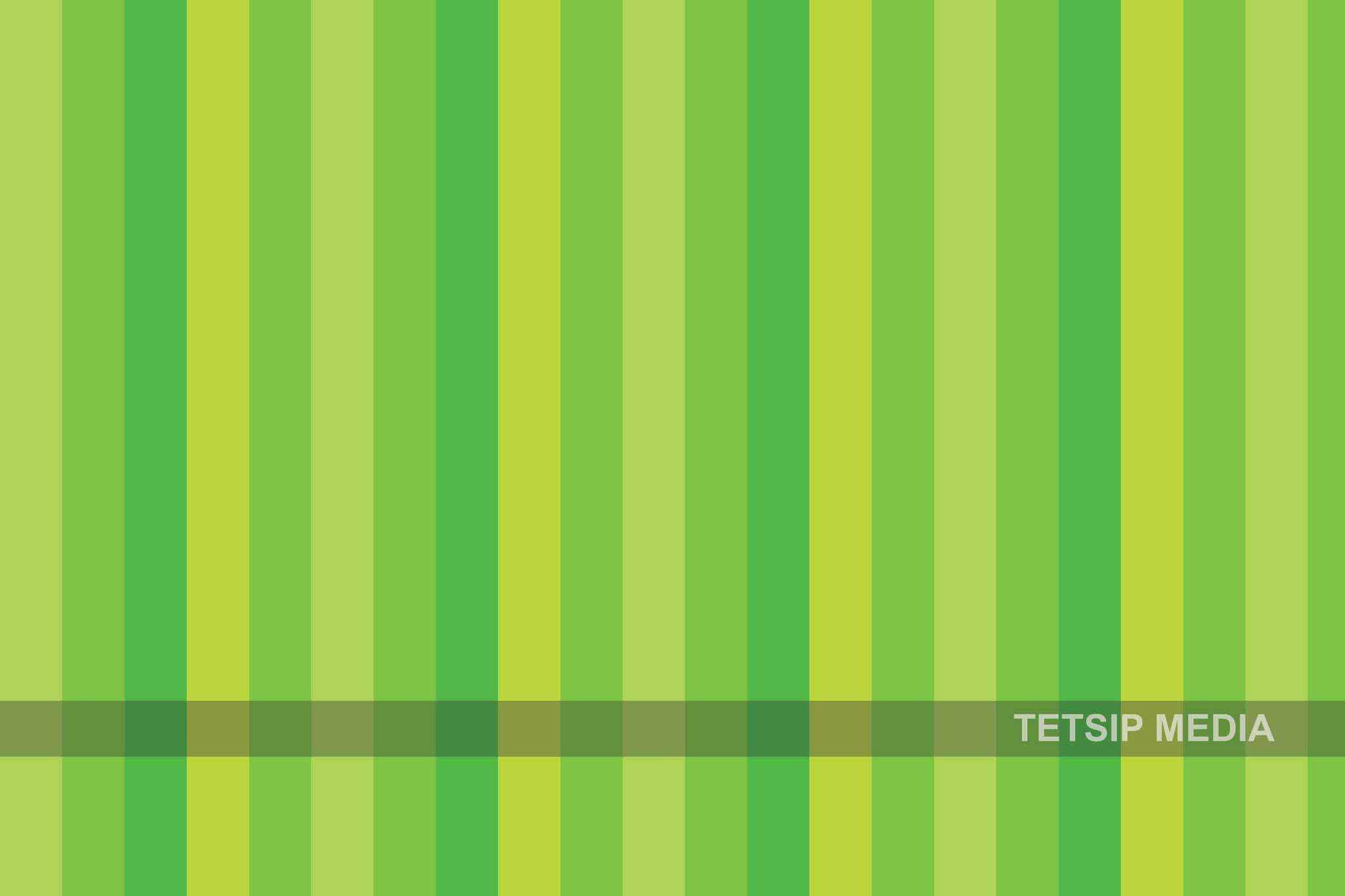 Green Monochromatic Stripes