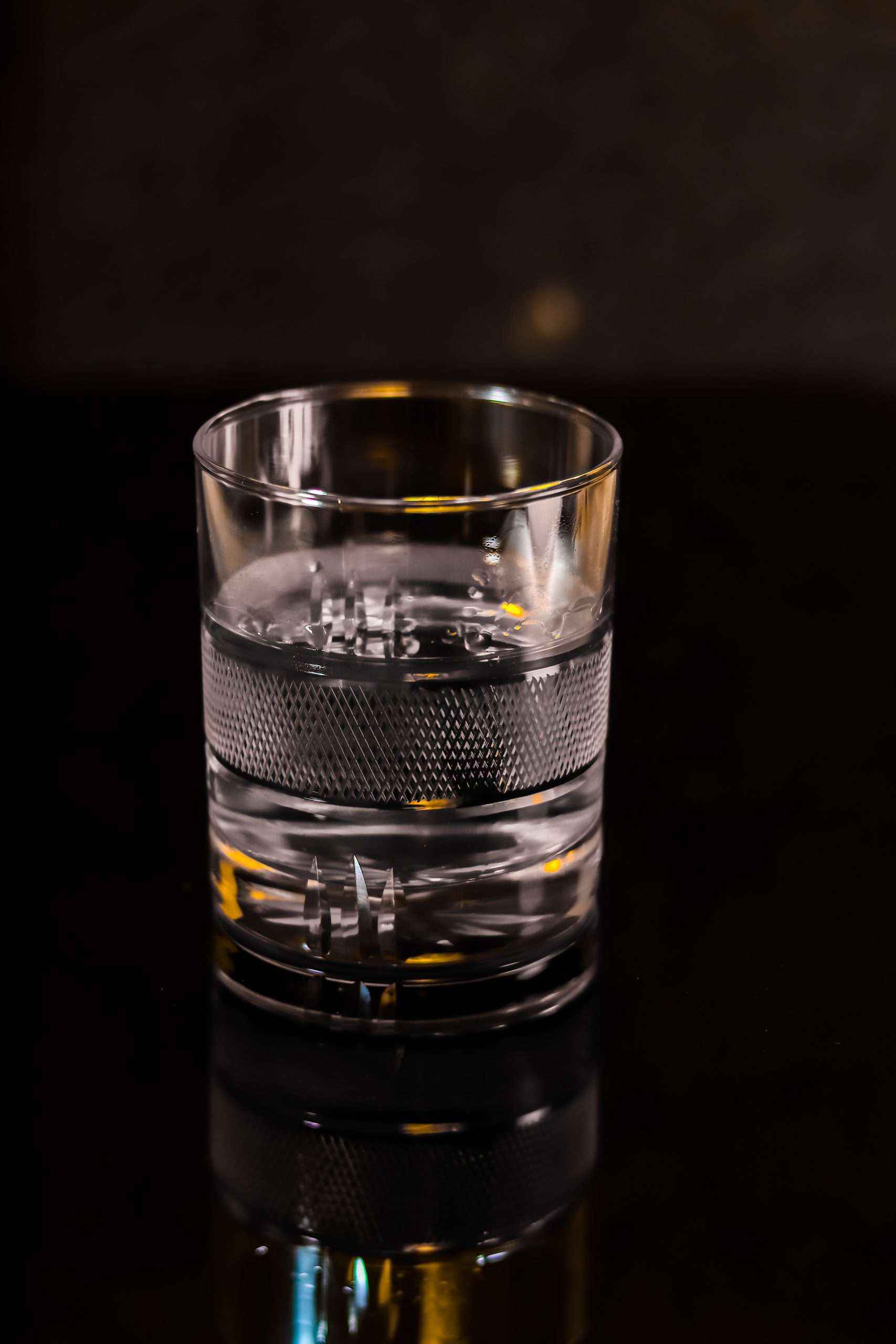 Net Design Cut Whiskey Glass Set