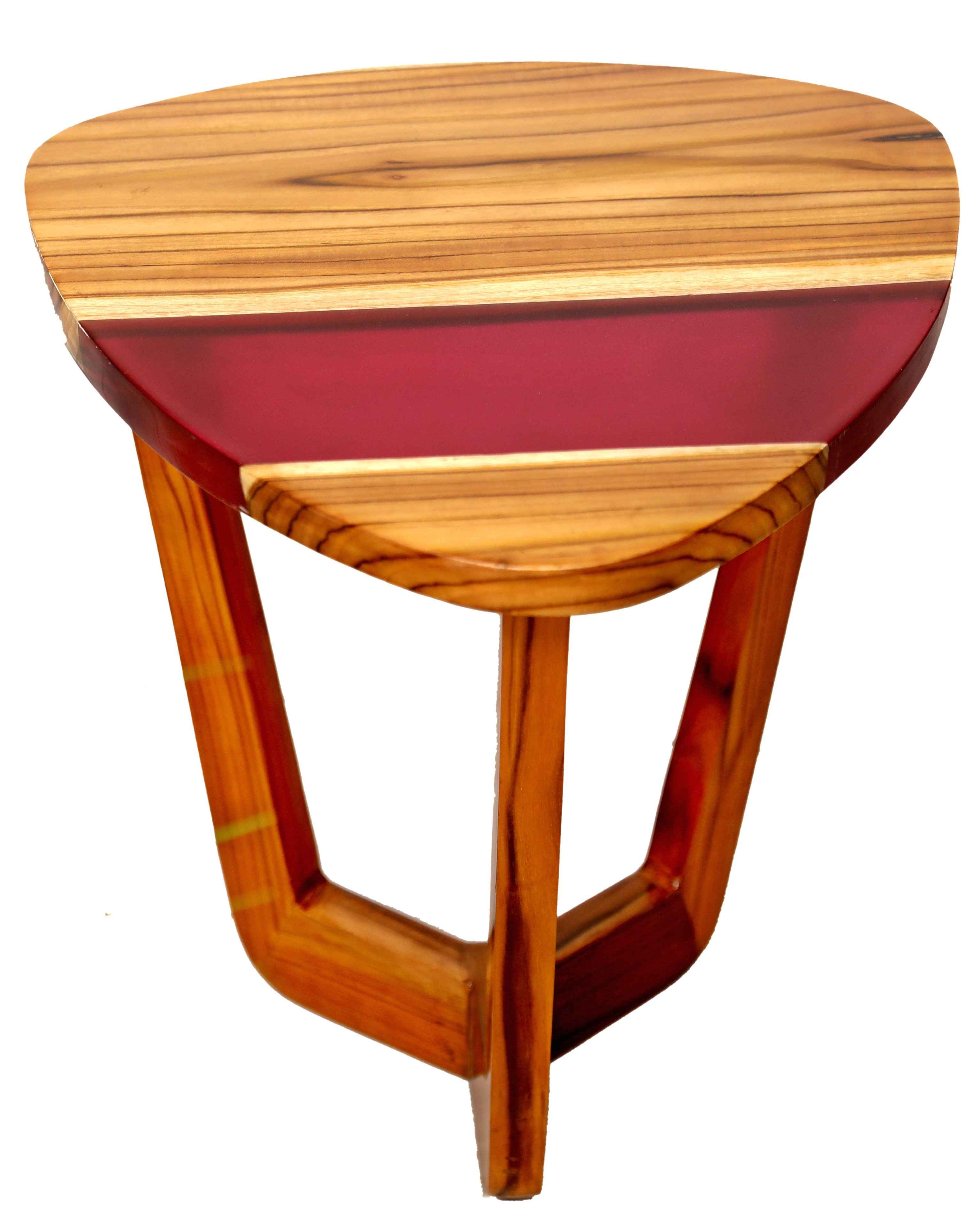 Teak vine Nesting Table