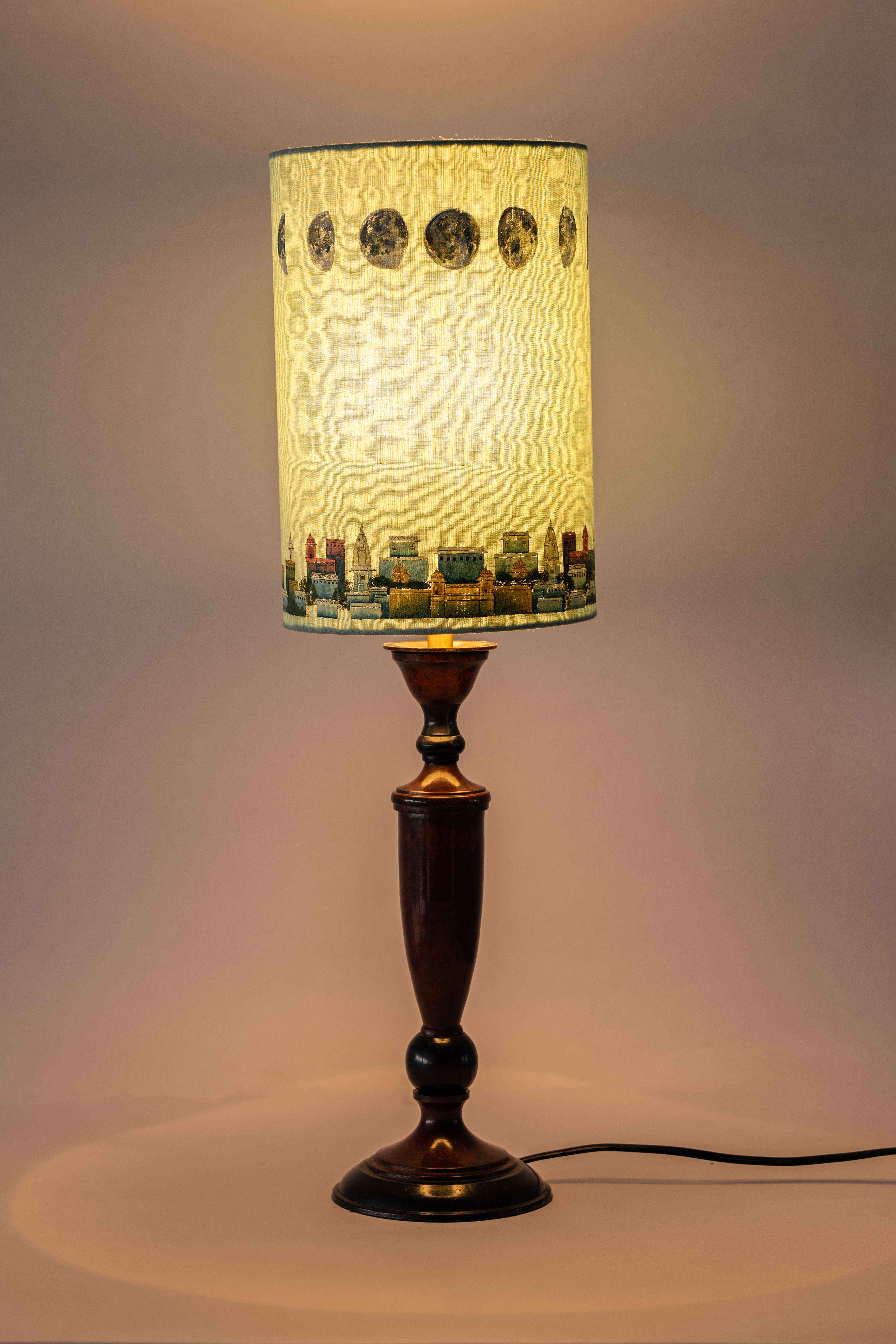 Table Lampshades With Handpainted Artwork 16