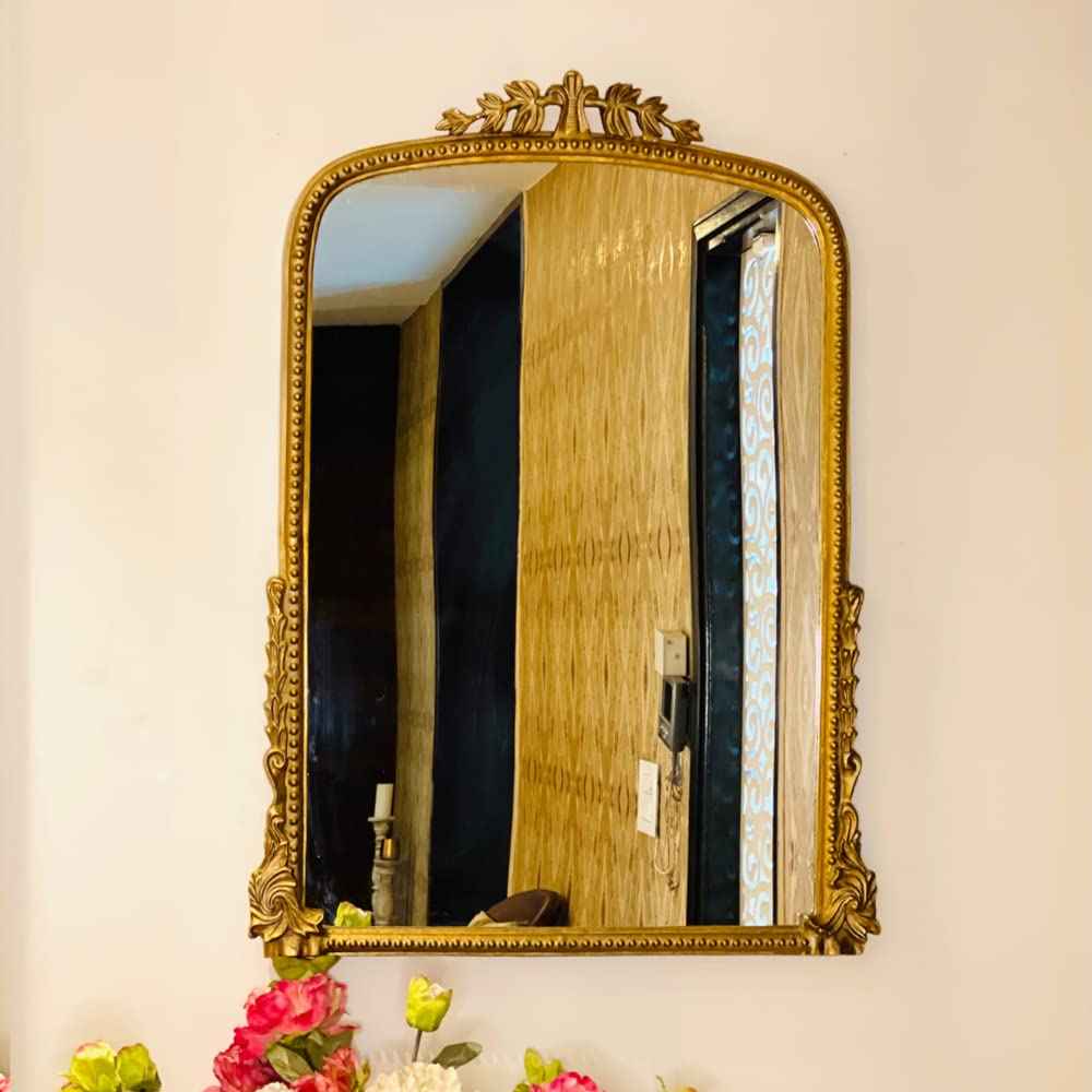 Vintage Primrose Mirror- Small