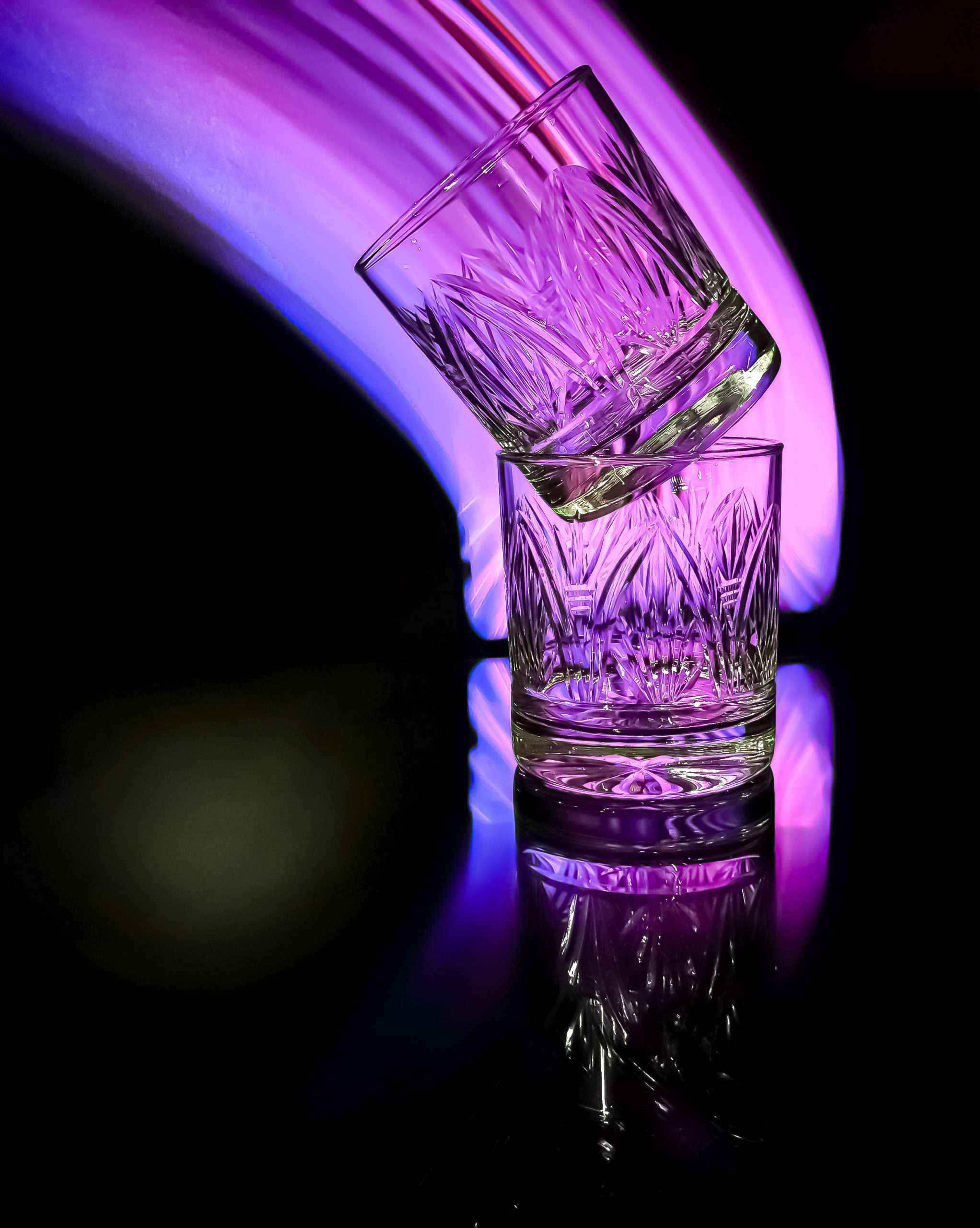 Wall Crystal Whiskey Glass Set