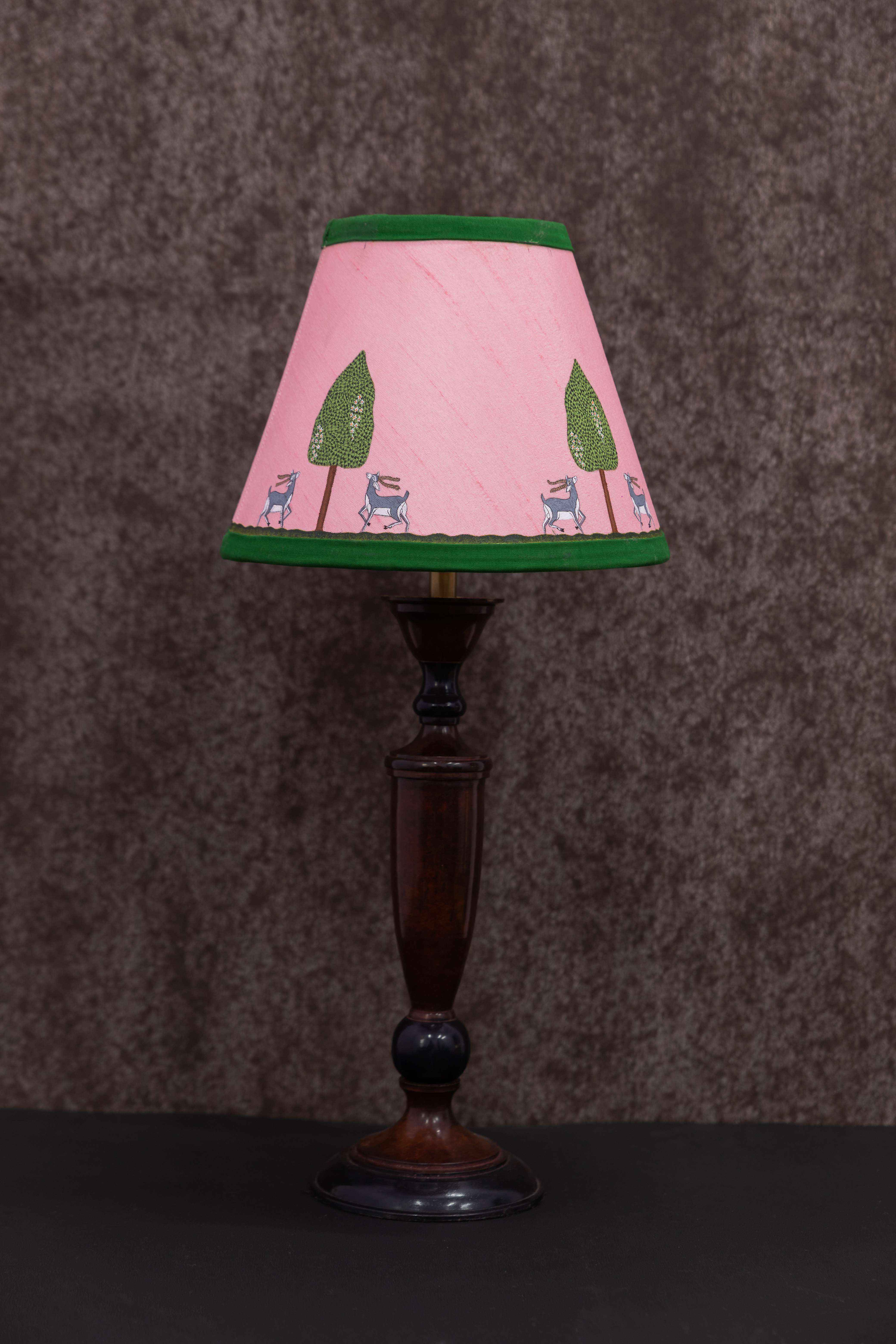 Table Lampshades With Handpainted Artwork 14