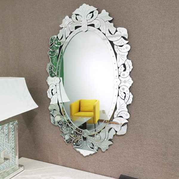 Oval Wall Decorative Mirror