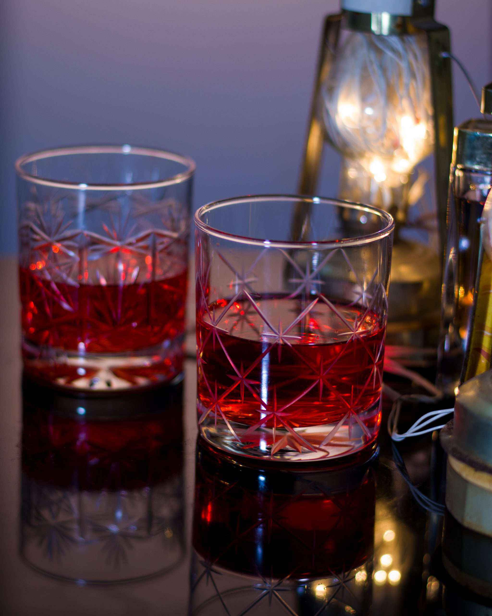 Hand Cut Design Romantic Wine Glass