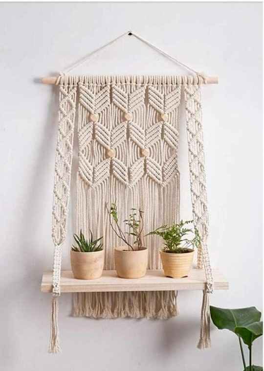 Kaahira Macrame Wall Mirror - Set of 3