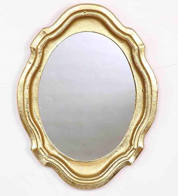 Golden Wall Mirror