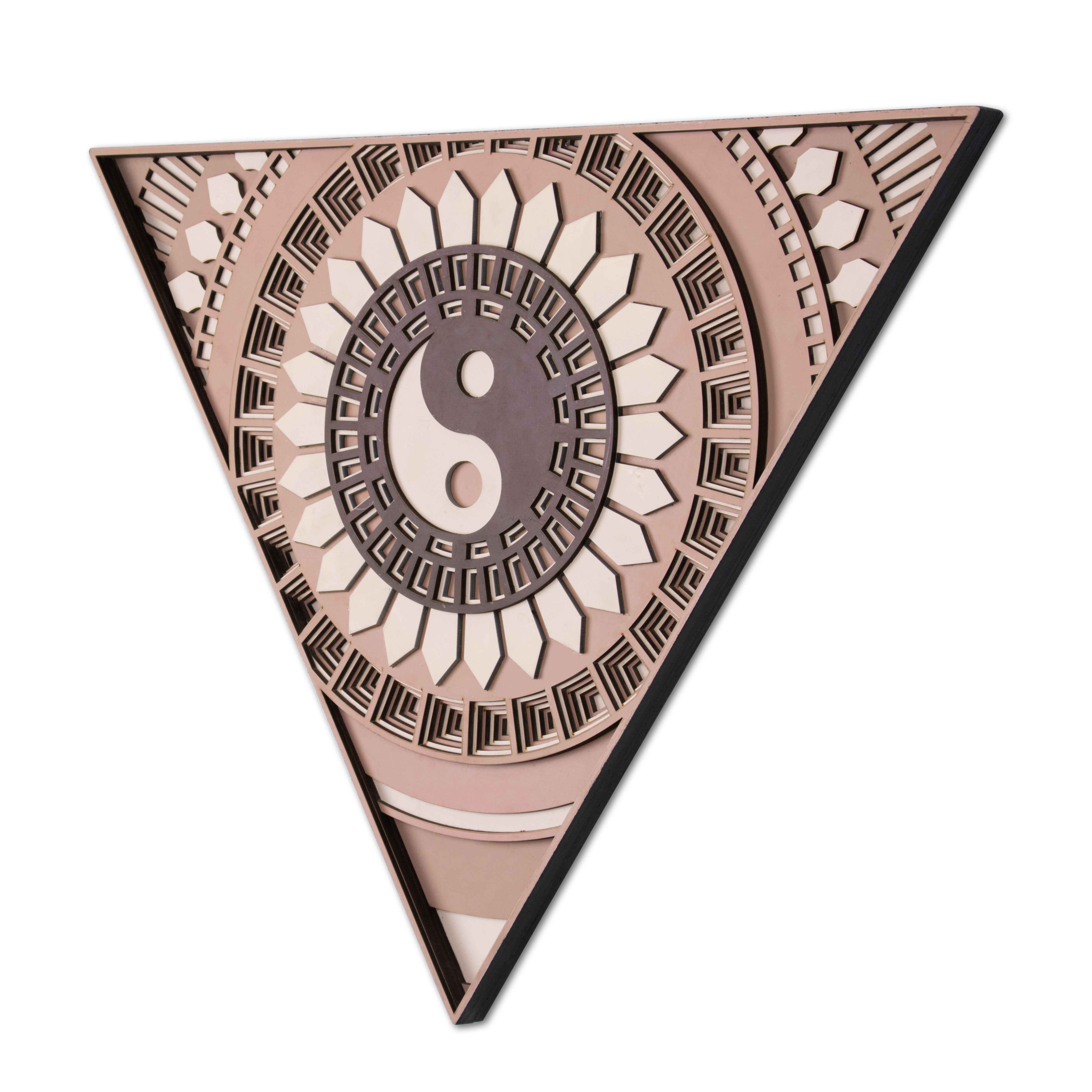 Colorful Princess Face Multi Layer Mandala