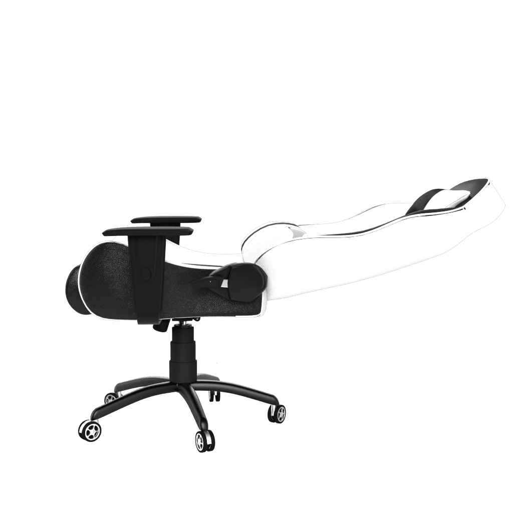 ASE Gaming Infinity Series Gaming Chair (White & Black)