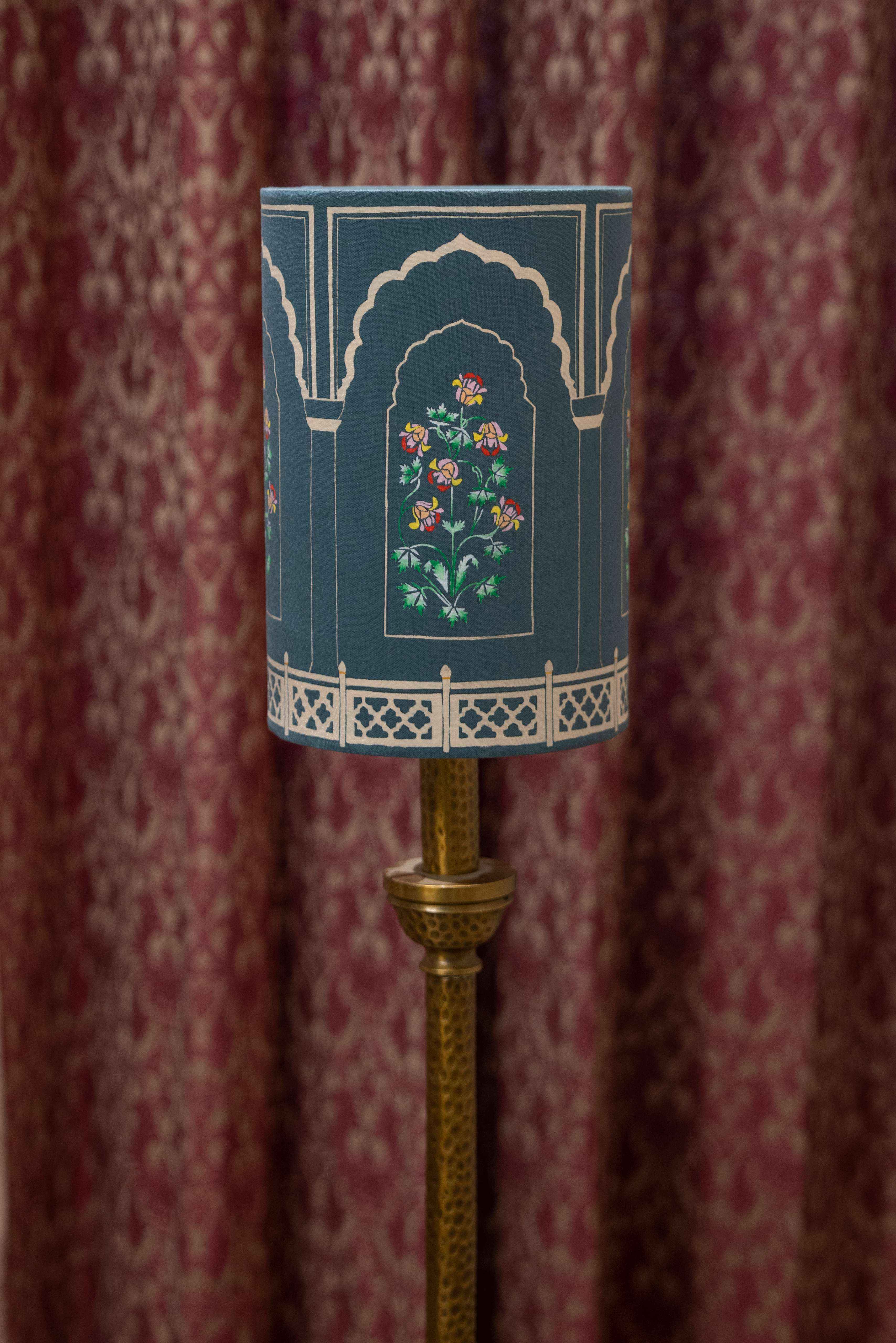 Table Lampshades With Handpainted Artwork 1