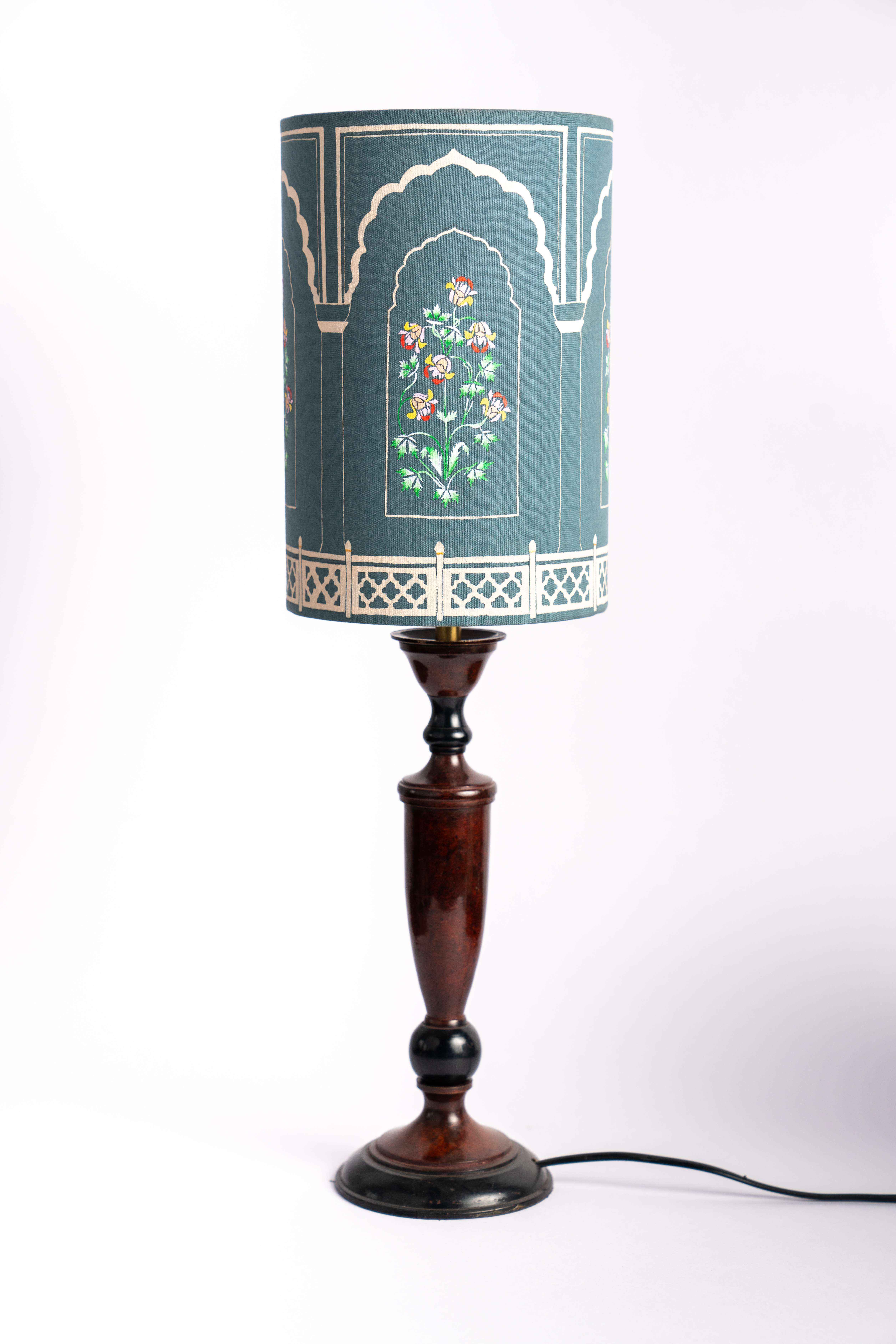 Table Lampshades With Handpainted Artwork 7