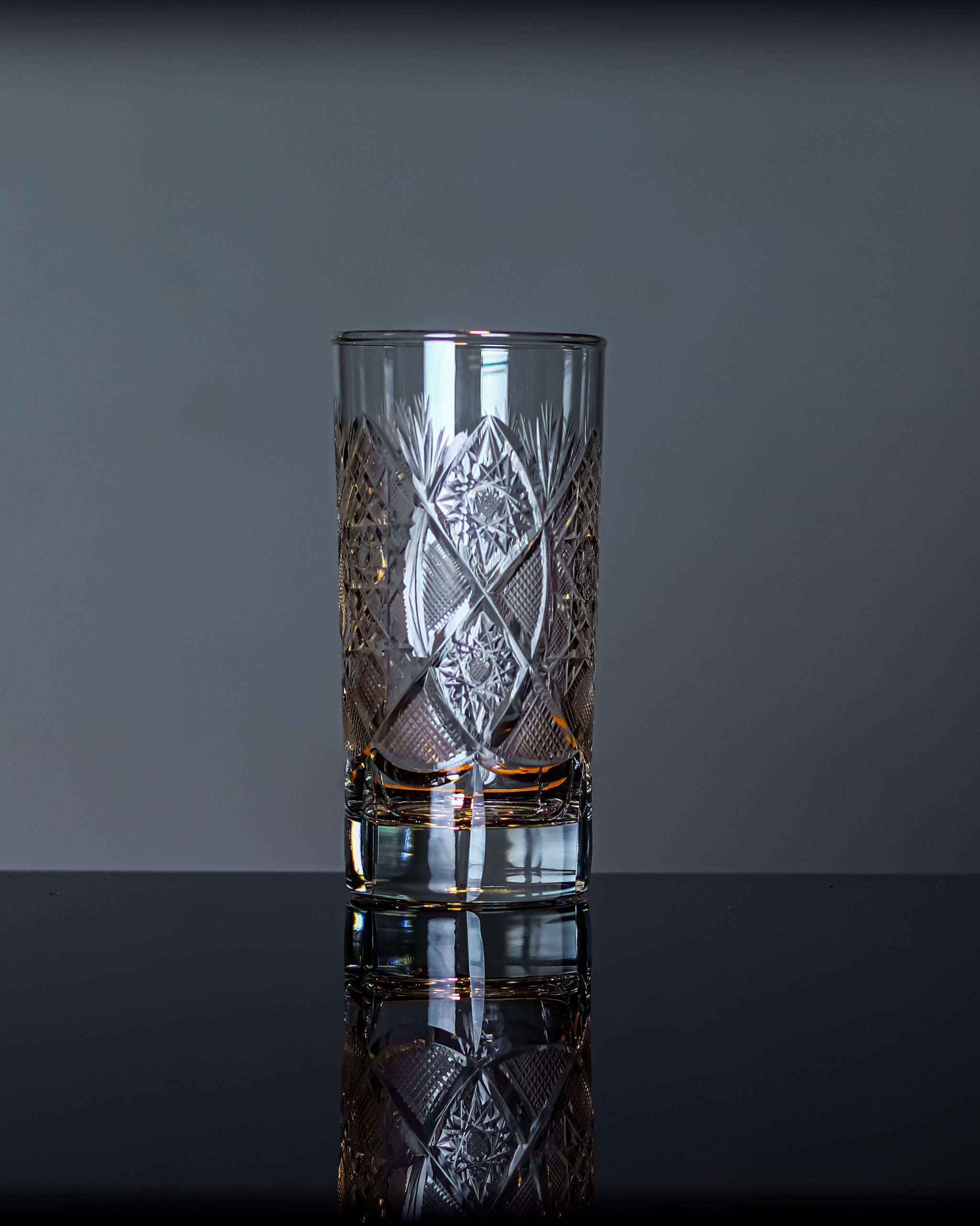 Unique Crystal Highball Glass