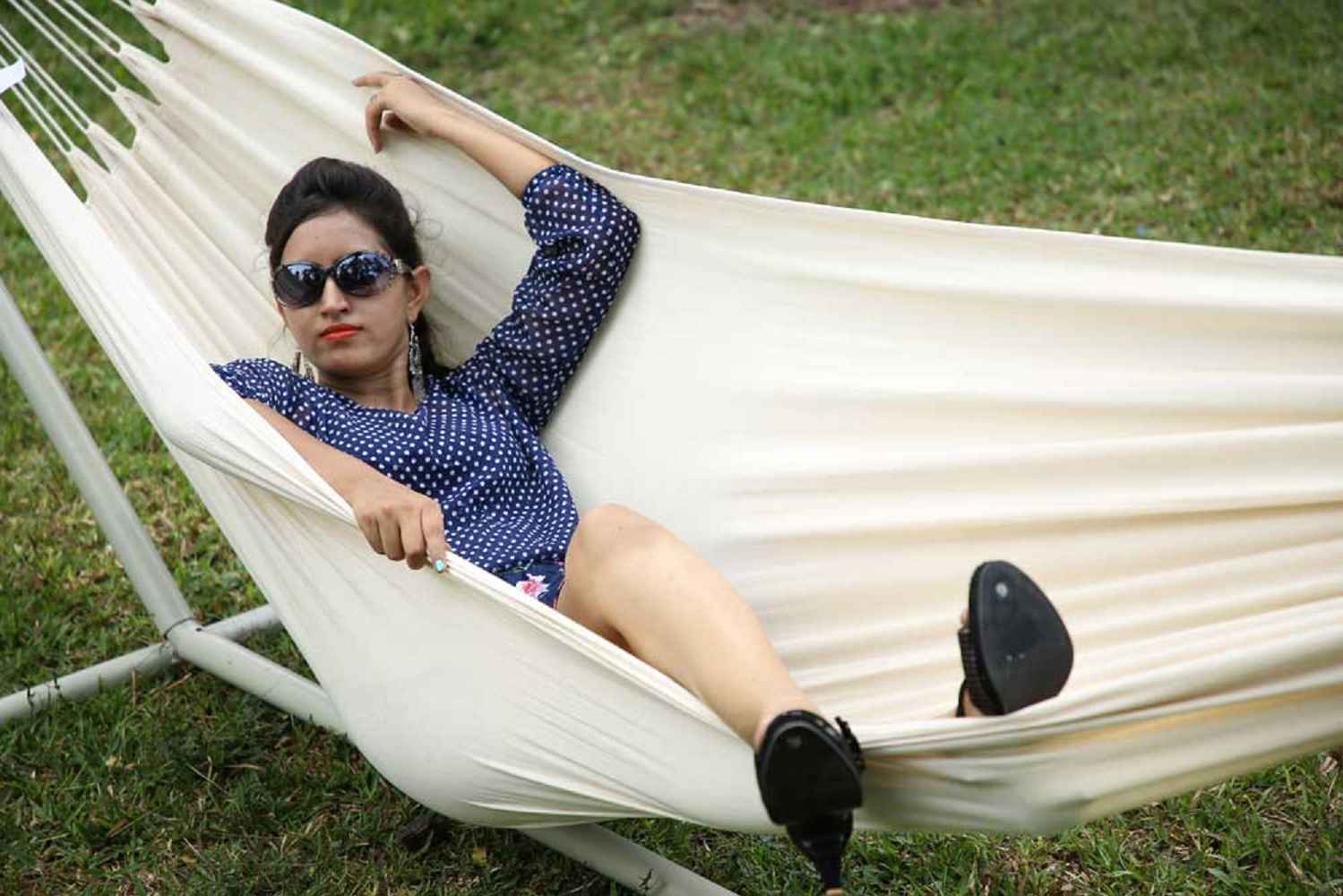 Hangit Premium Rope Chair Hammock - Natural 