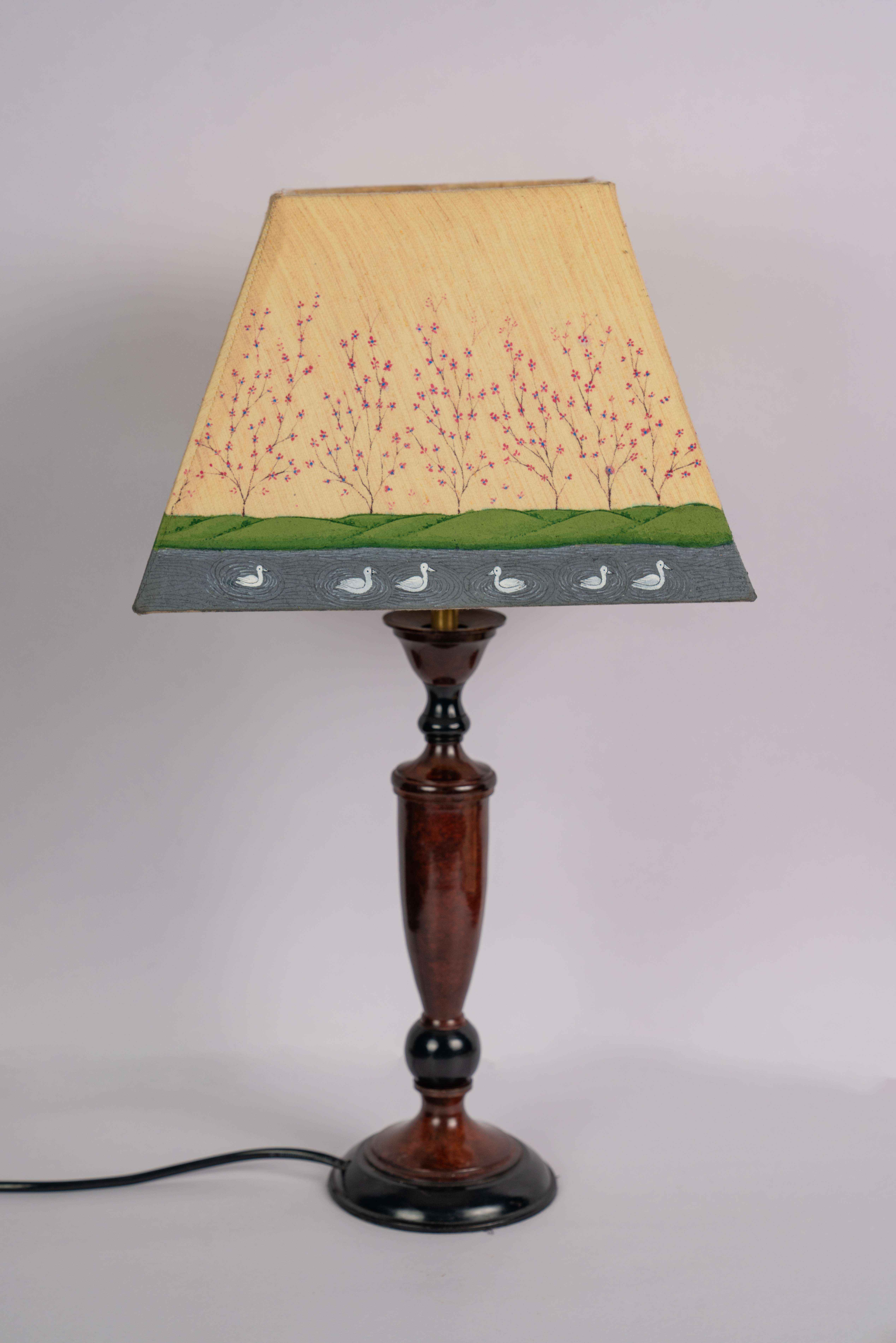 Table Lampshades With Handpainted Artwork 9