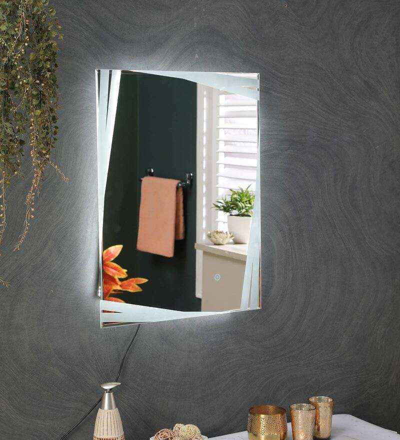 Frosted Modern Designed Led Bathroom Wall Mirror