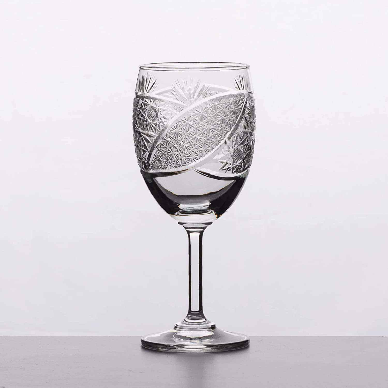 Galaxy Design Crystal Wine Glass