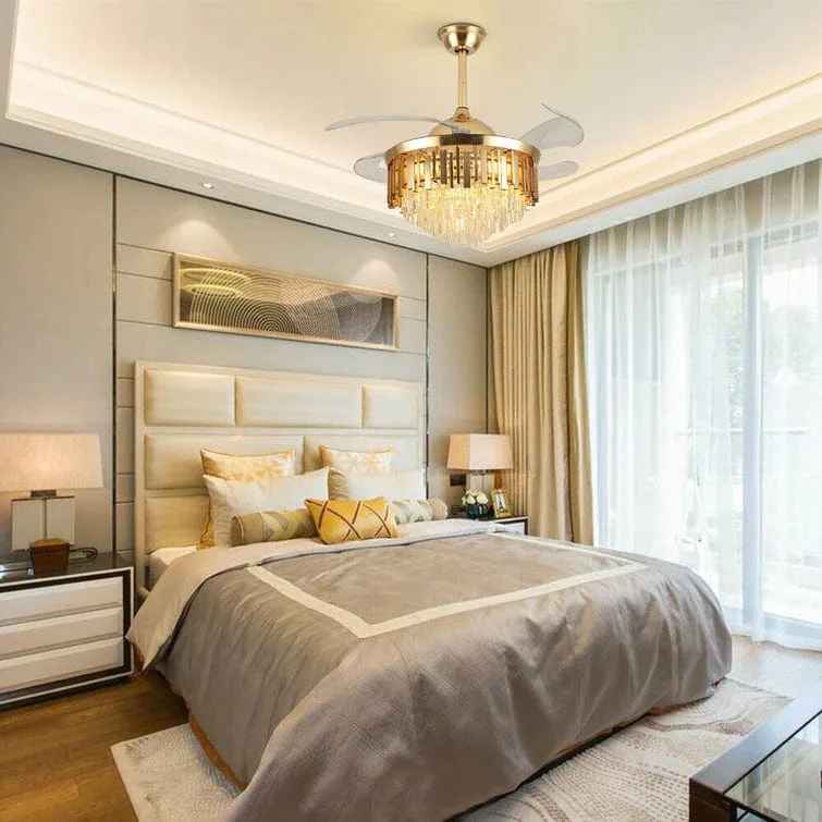 Golden Mamba Ceiling Fan