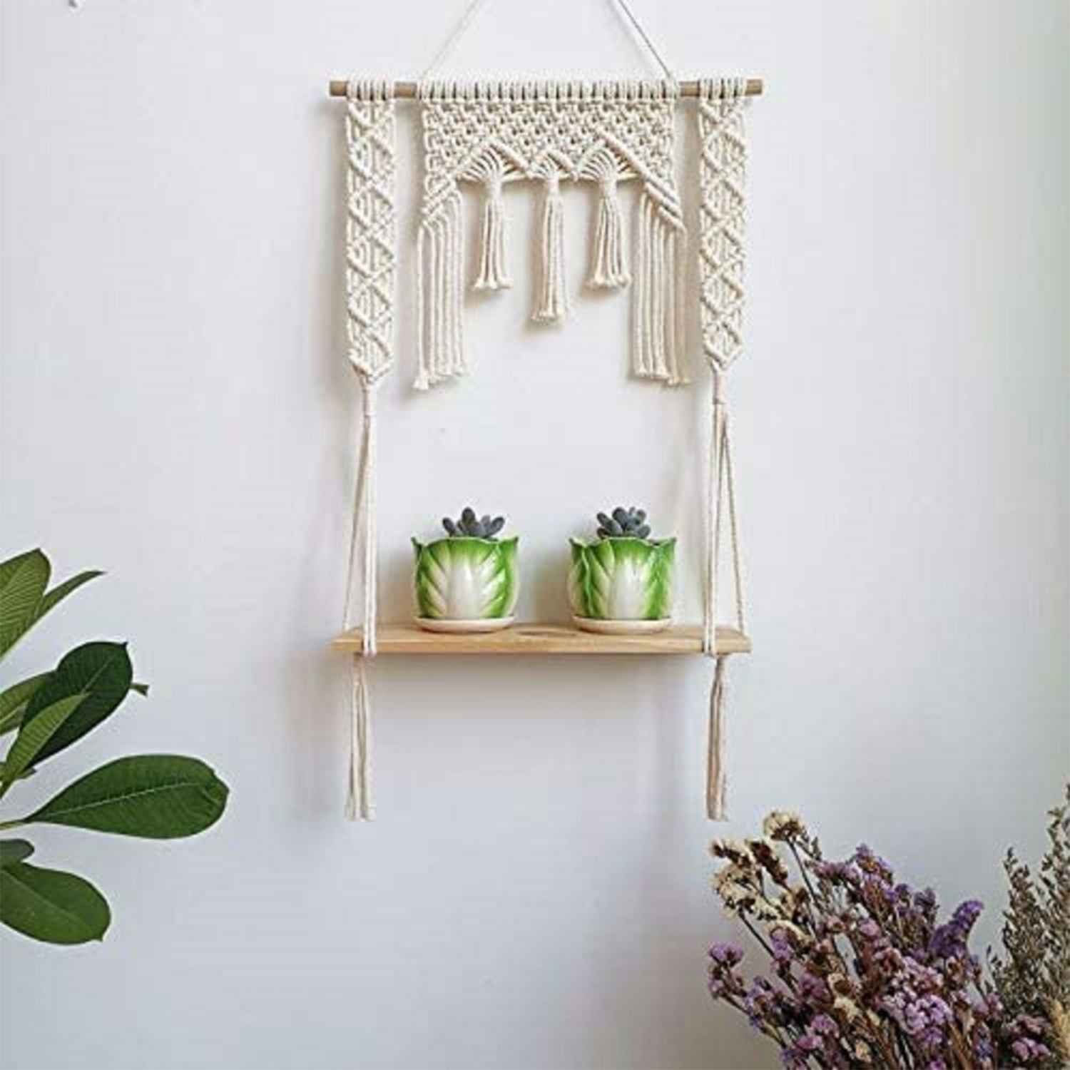 Kaahira Best Gift Handwoven Swing in Off White