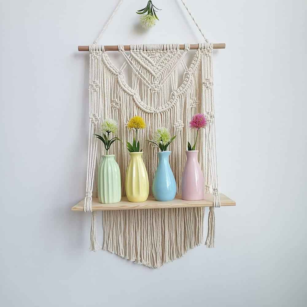 Kaahira Best Gift Handwoven Swing in Off White