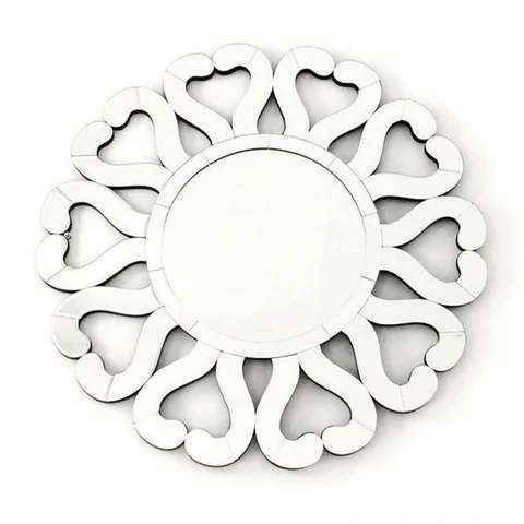 Oval Wall Cut Design Mirror