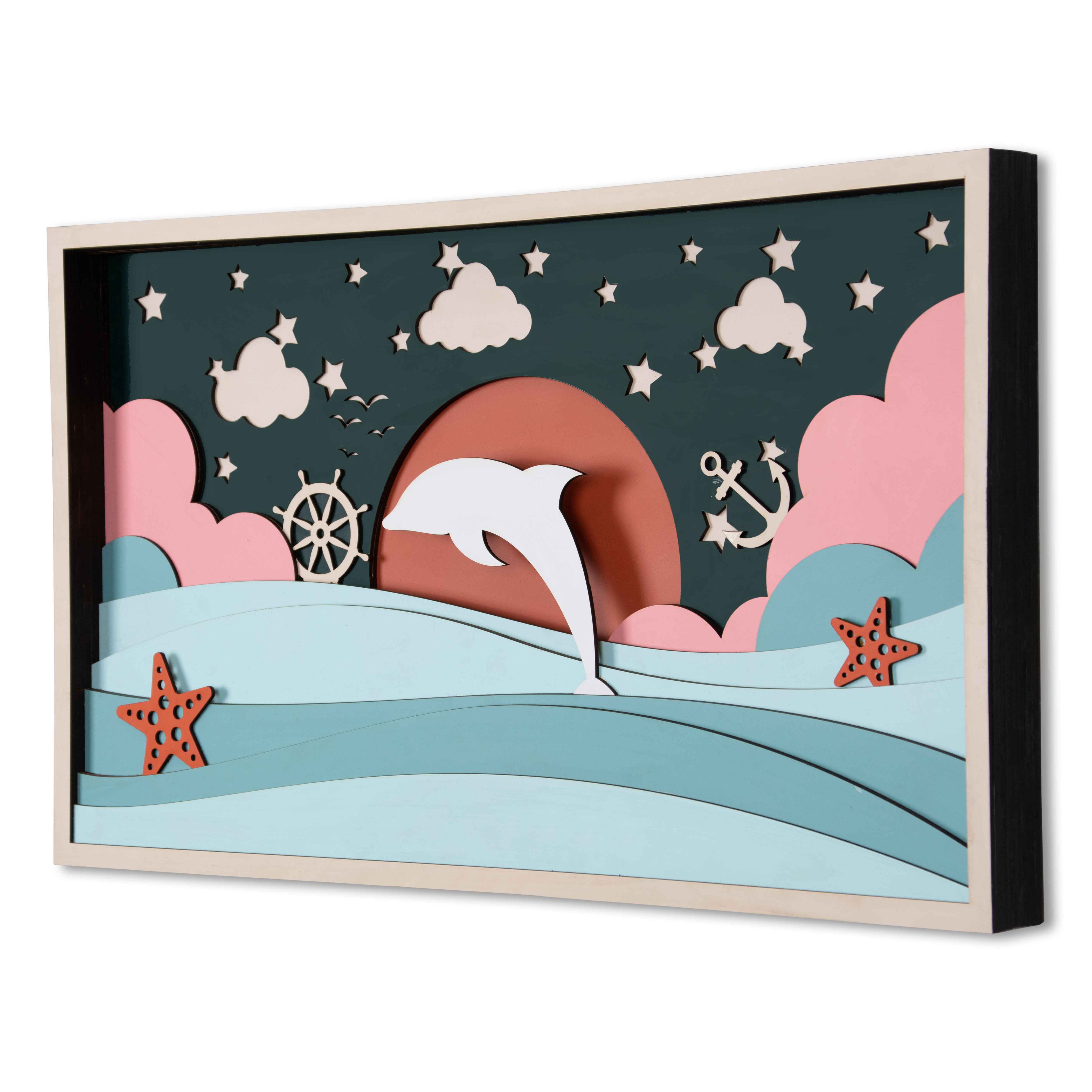 Colorful Princess Face Multi Layer Mandala